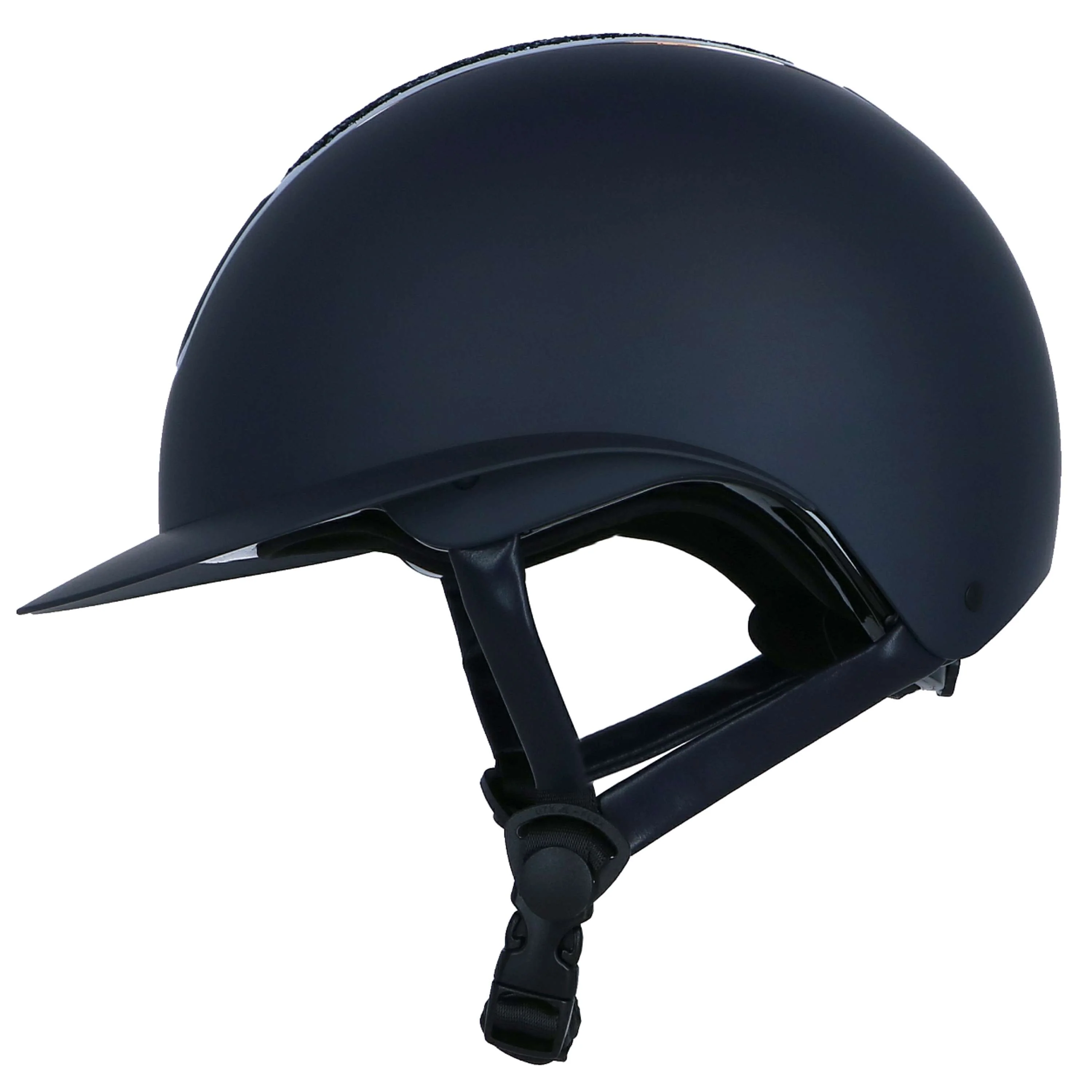HKM Casco da equitazione Glamour Shield Blu scuro/Argento - Image 2