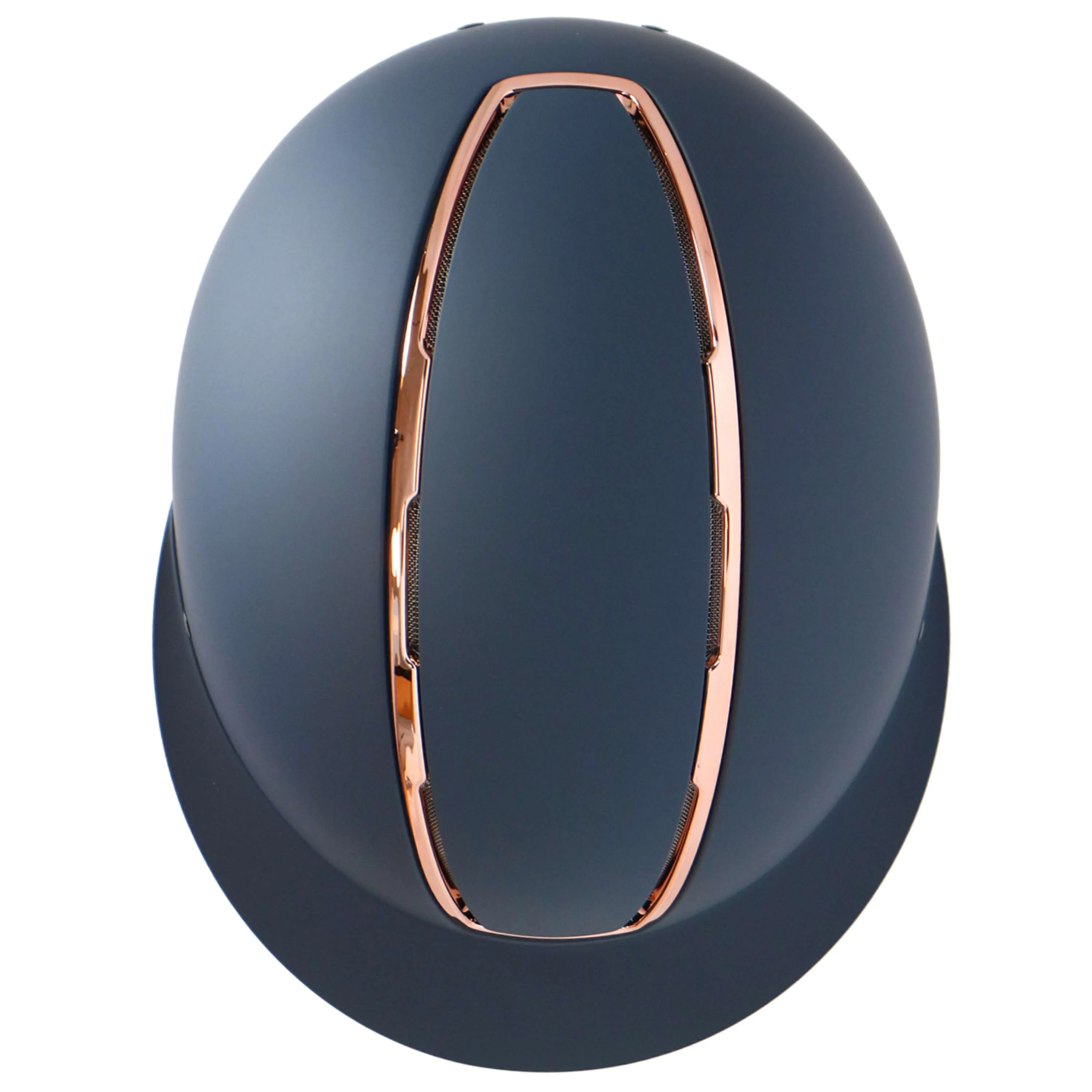 HKM Casco da equitazione Lady Shield Blu scuro/oro rosa - Image 6