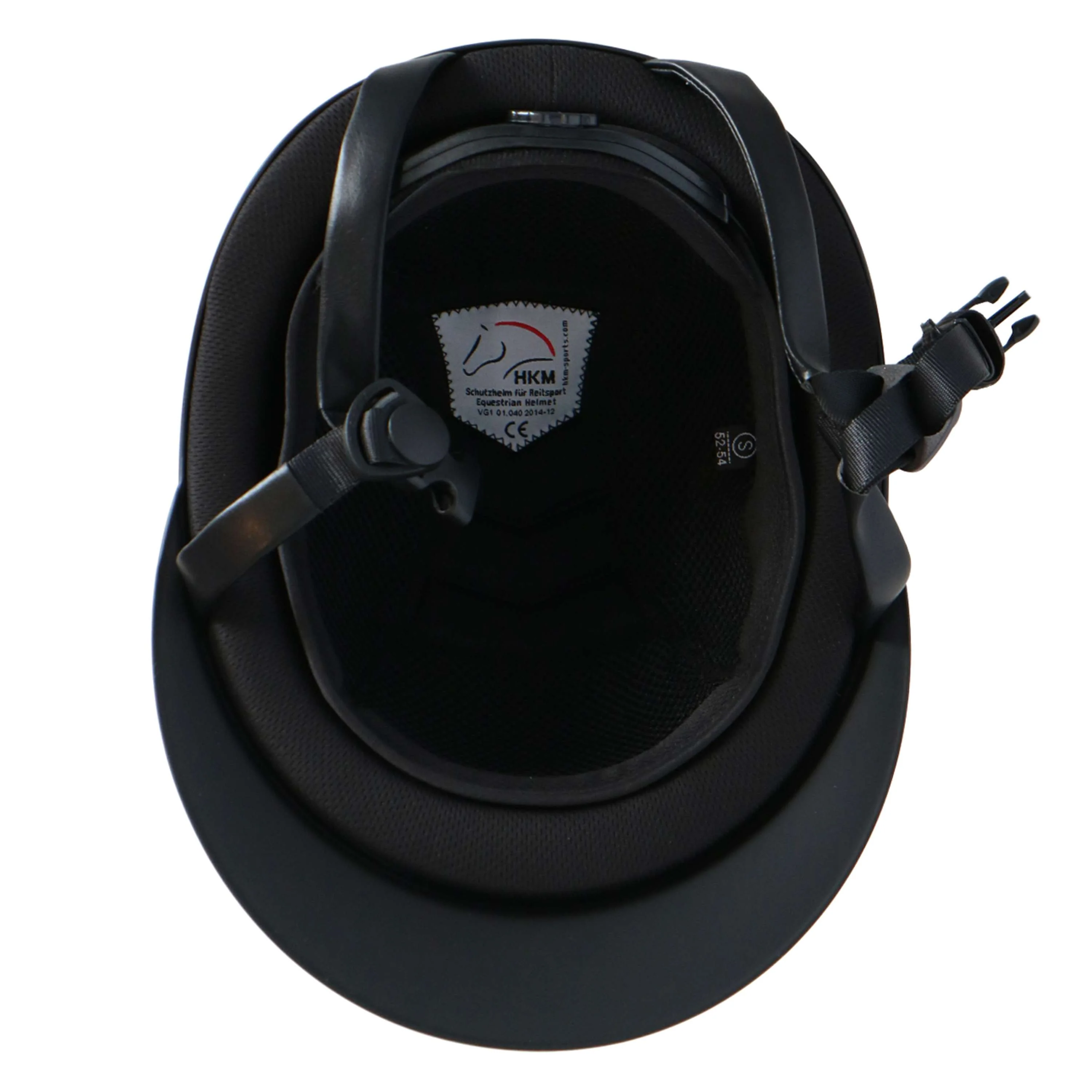 HKM Casco da equitazione Lady Shield Nero/Oro rosa - Image 7