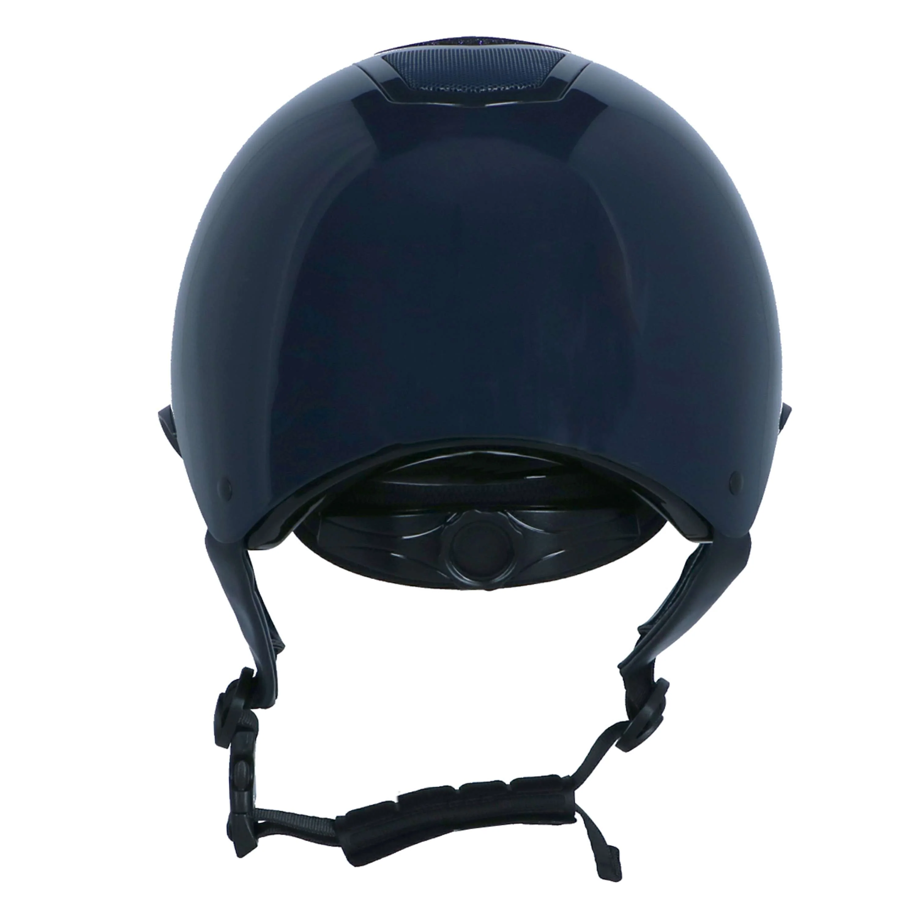 HKM Casco da equitazione Shiny Diamond Blu scuro - Image 4