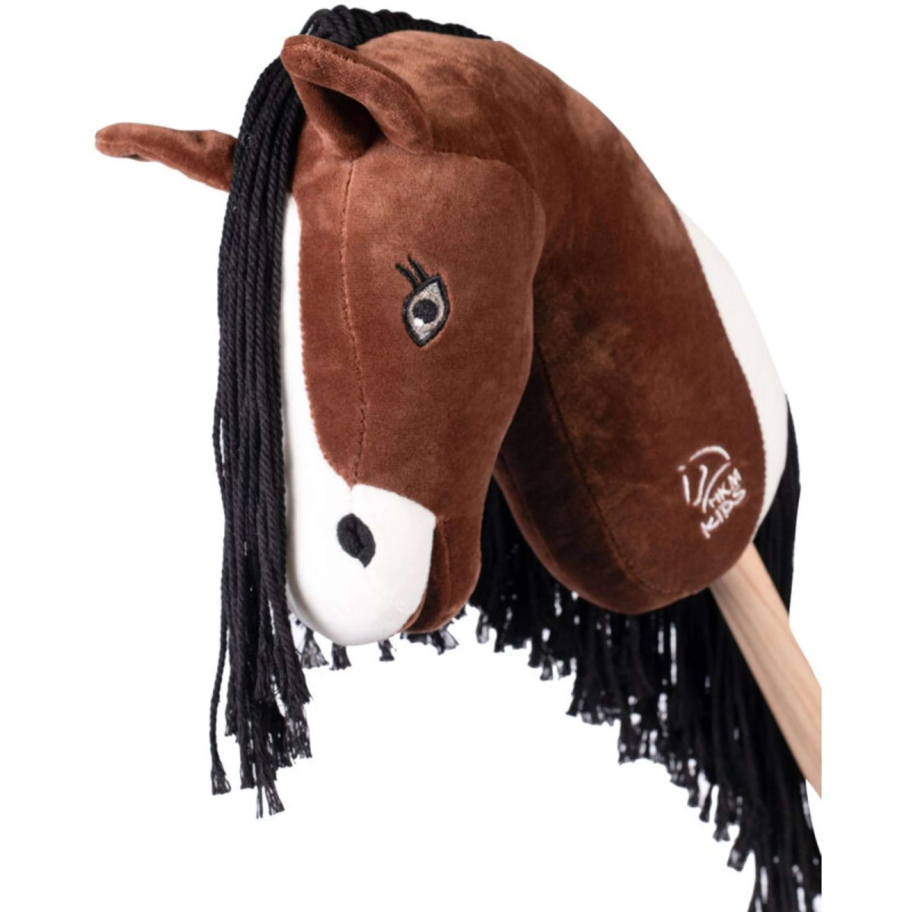 HKM Hobby Horse Professional Slim Line Bianco/Marrone - Image 2