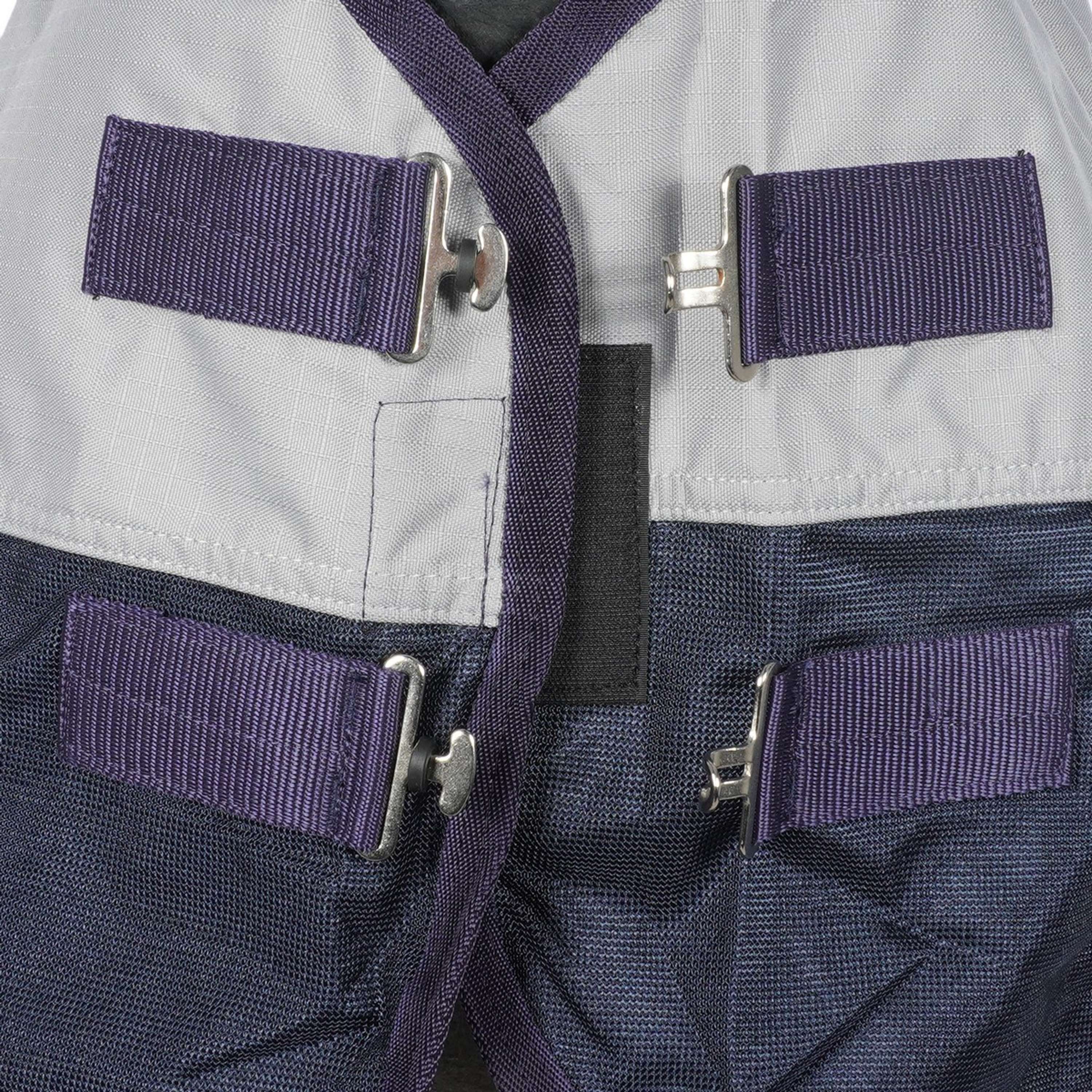 HKM Coperta Antimosche Rain Blu scuro/grigio - Image 3