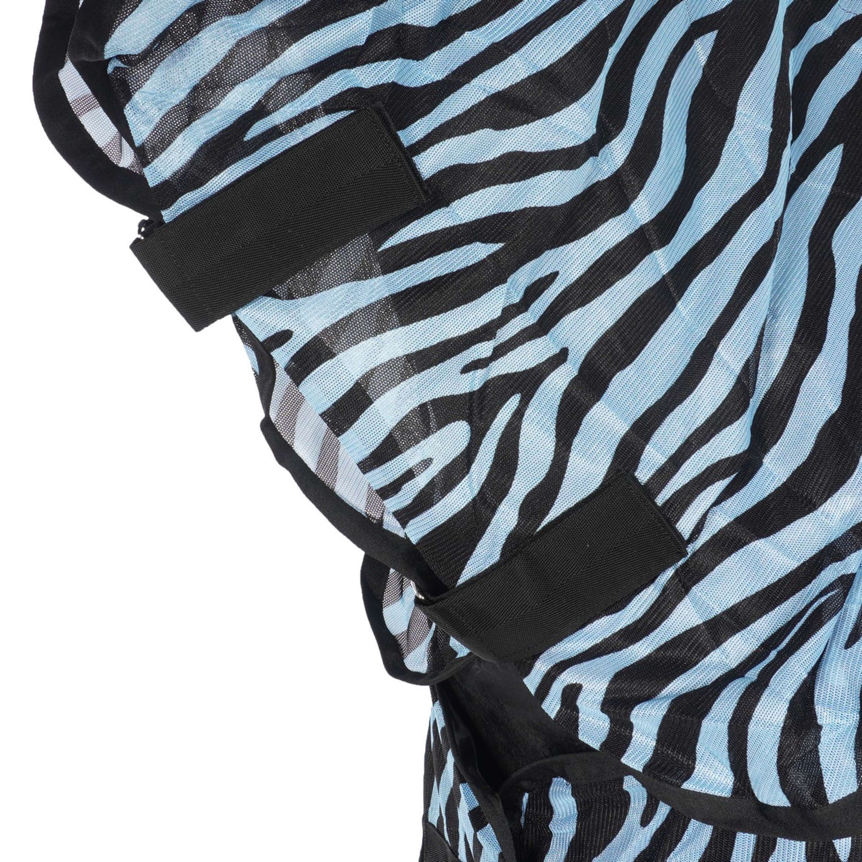 HKM Coperta Antimosche Zebra Acqua/Nero - Image 5