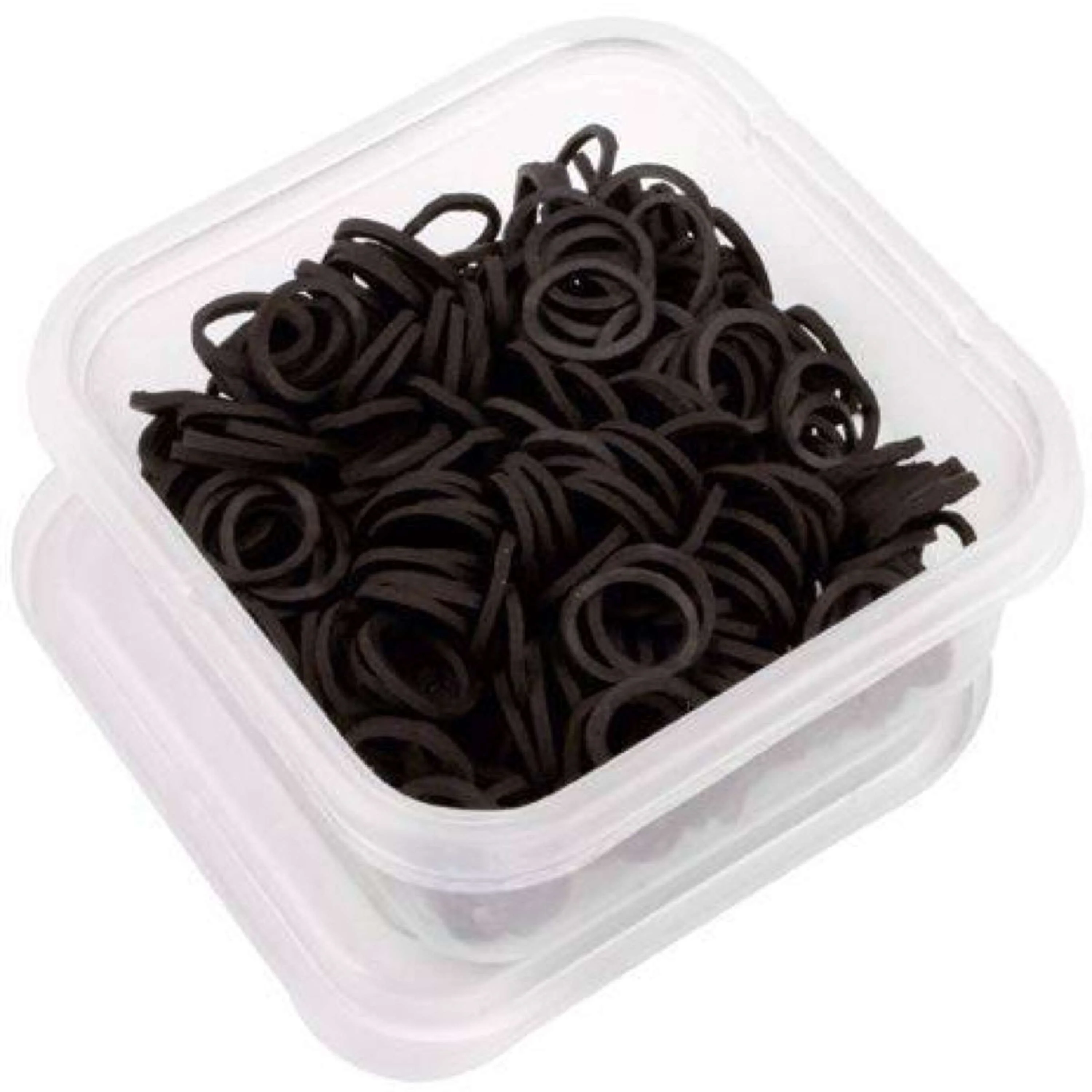 HKM Elastici per trecce 500st Nero