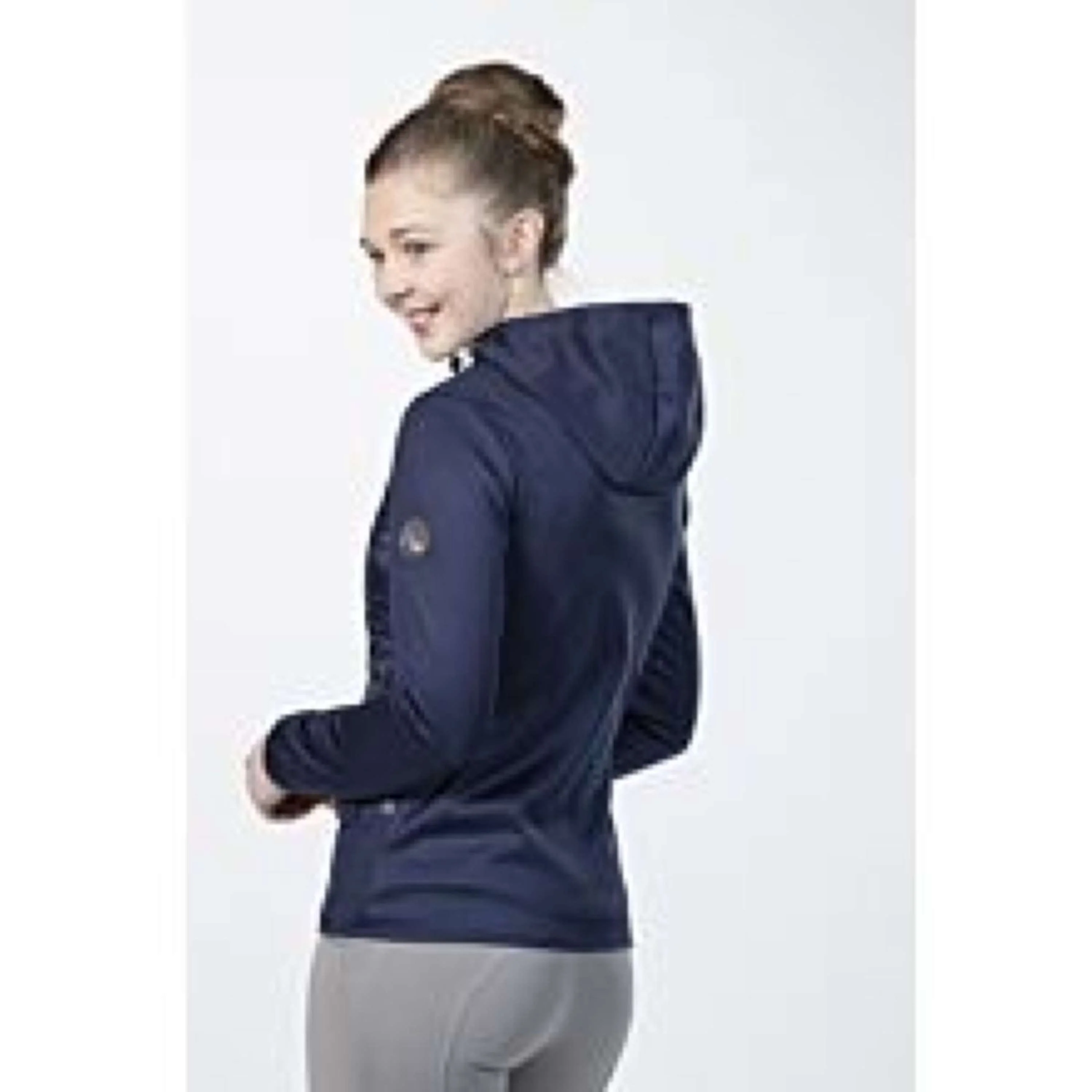 HKM Felpa Sportiva Style Blu scuro - Image 3