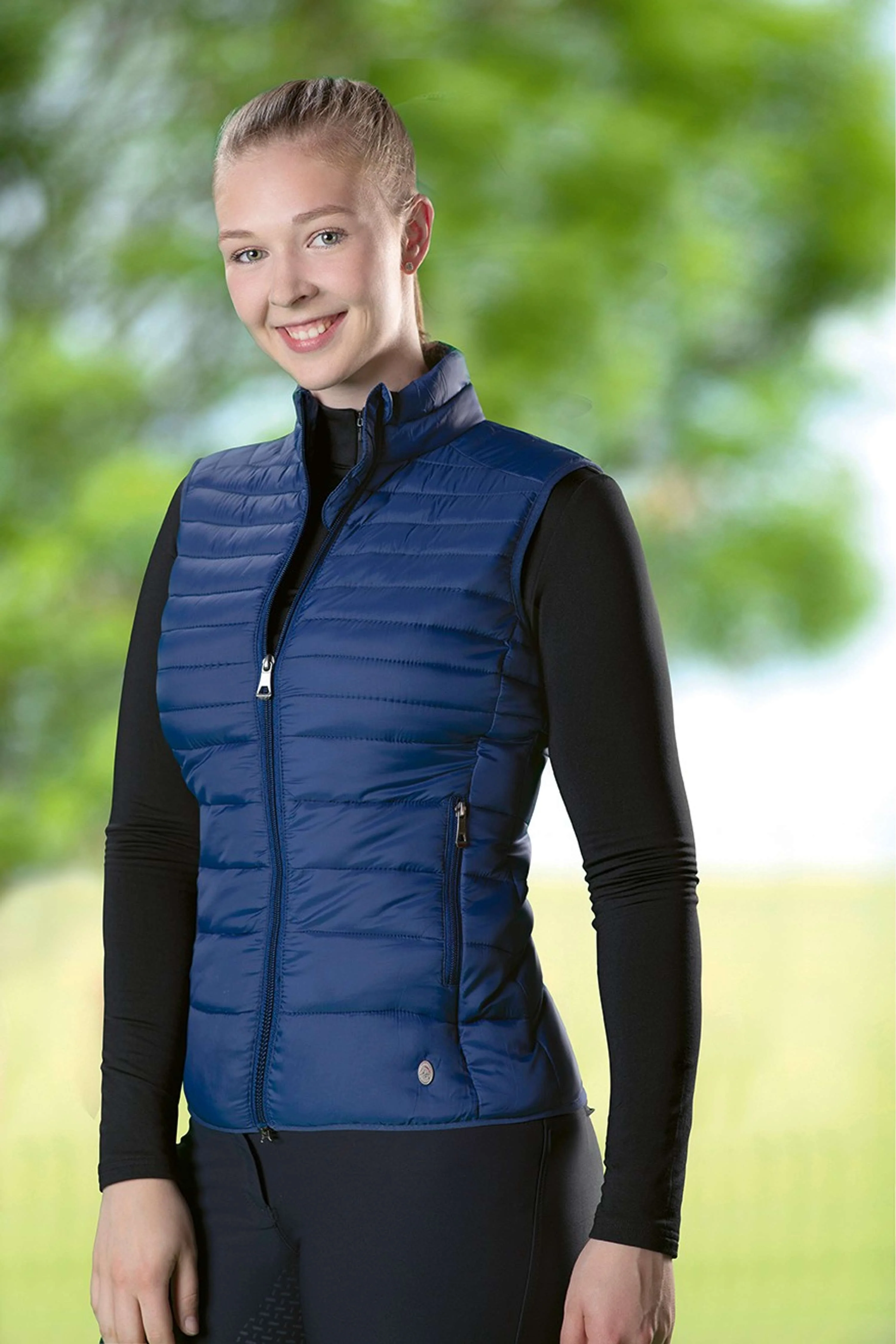 HKM Gilet Lena Blu scuro - Image 4