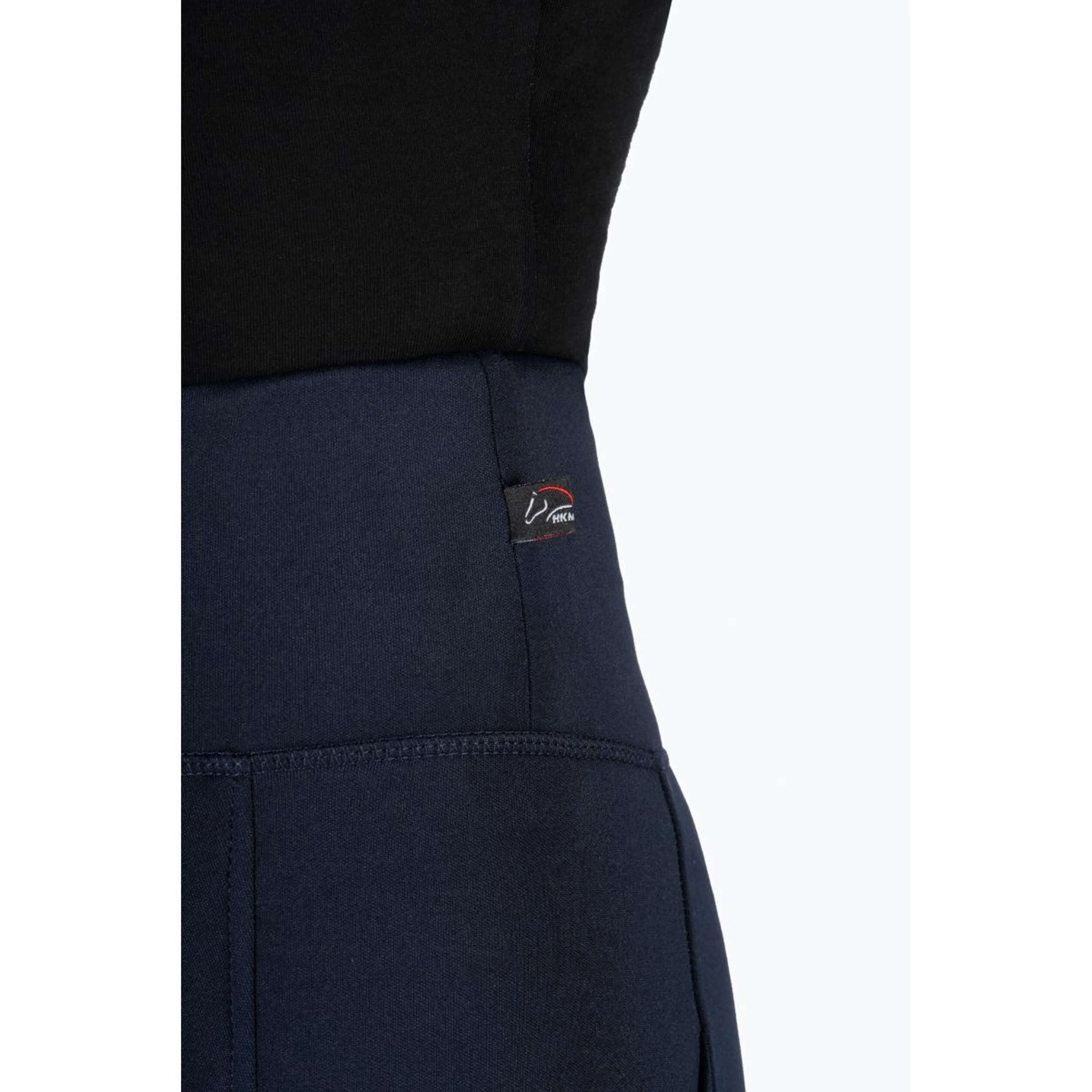 HKM Leggings da Equitazione Cosy II Full Grip Blu scuro - Image 6