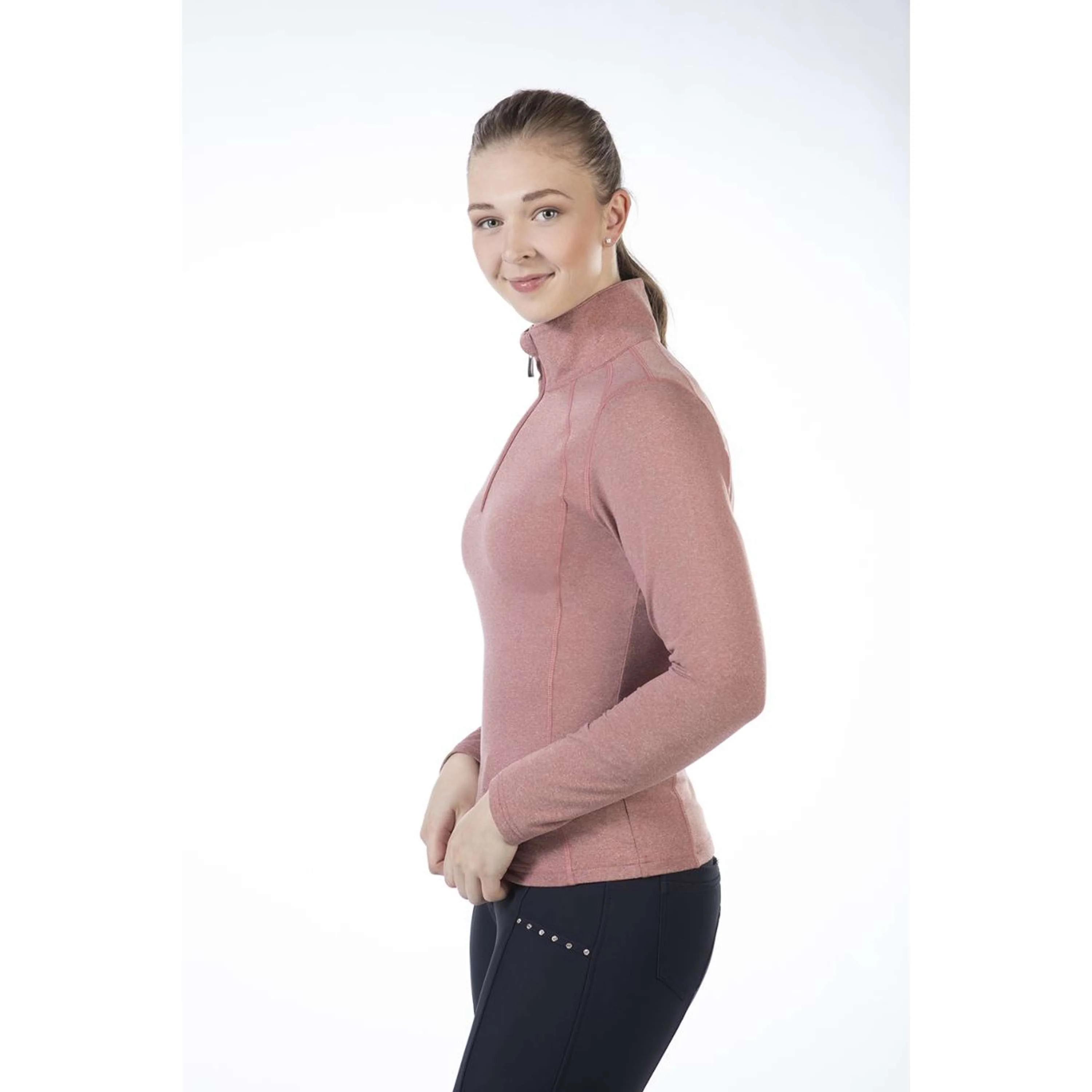 HKM Maglia Funzionale Mio Terracotta/Melange - Image 2