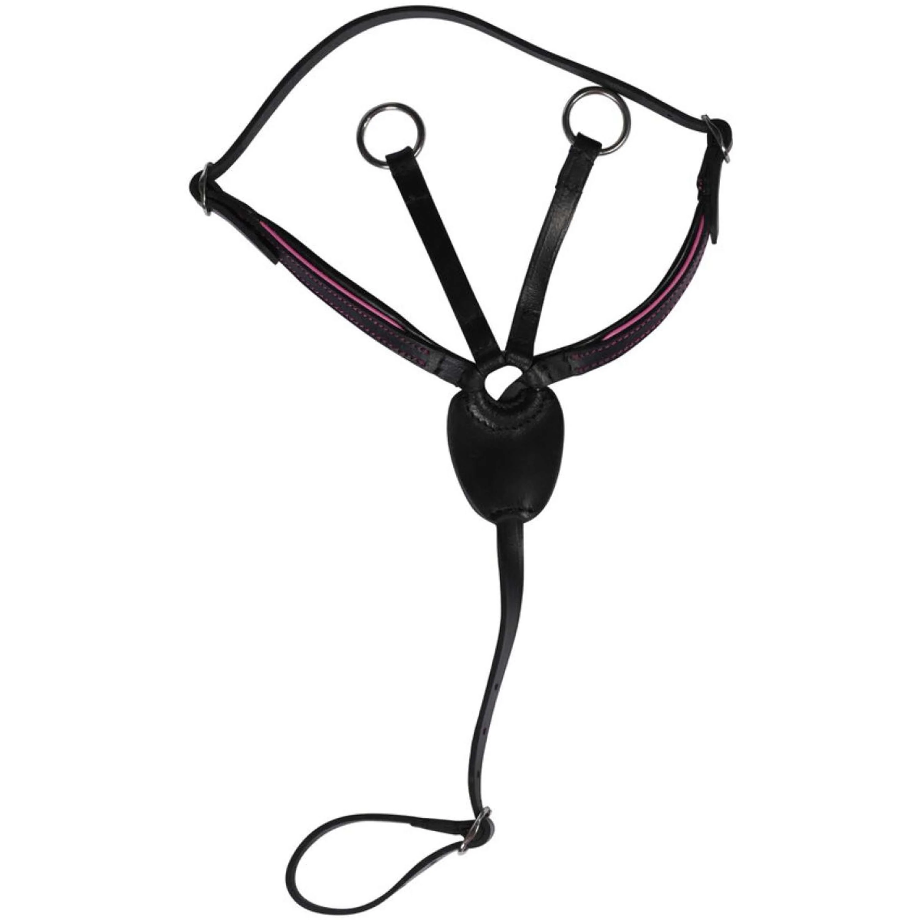 HKM Hobby Horsing Martingala Nero/Rosa