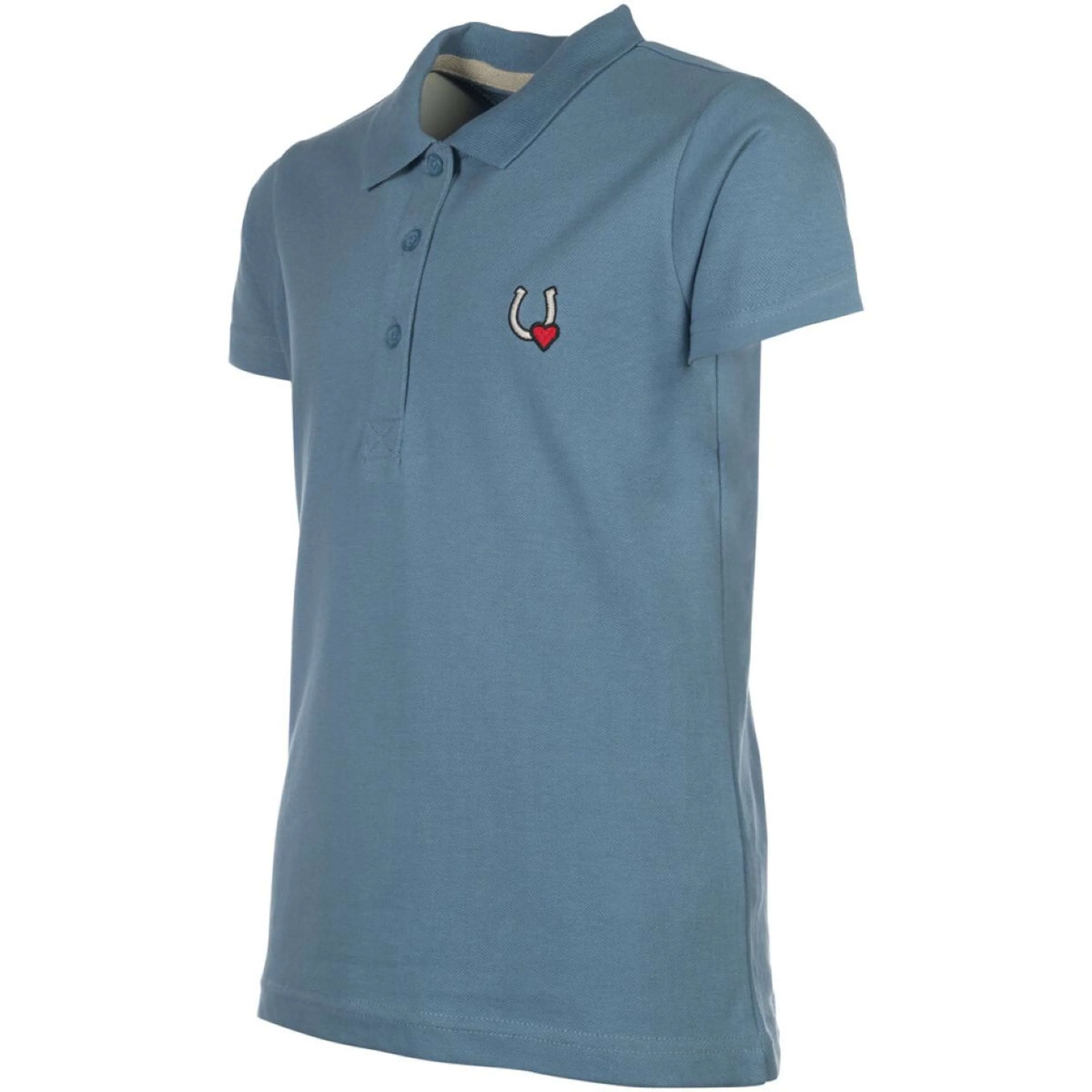 HKM Poloshirt Claire Blu fumo - Image 3