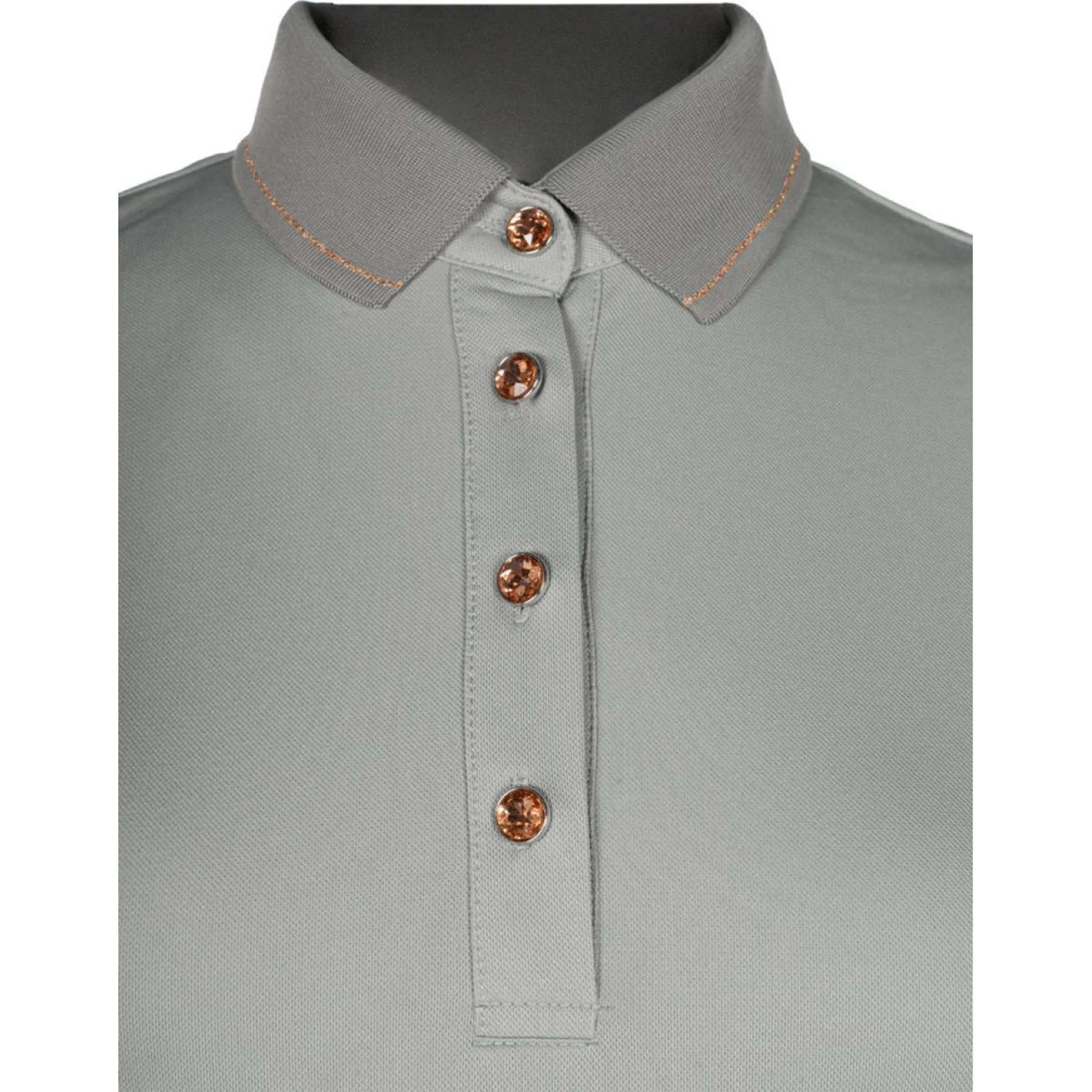 HKM Poloshirt Rosegold Glamour Oro rosa - Image 4
