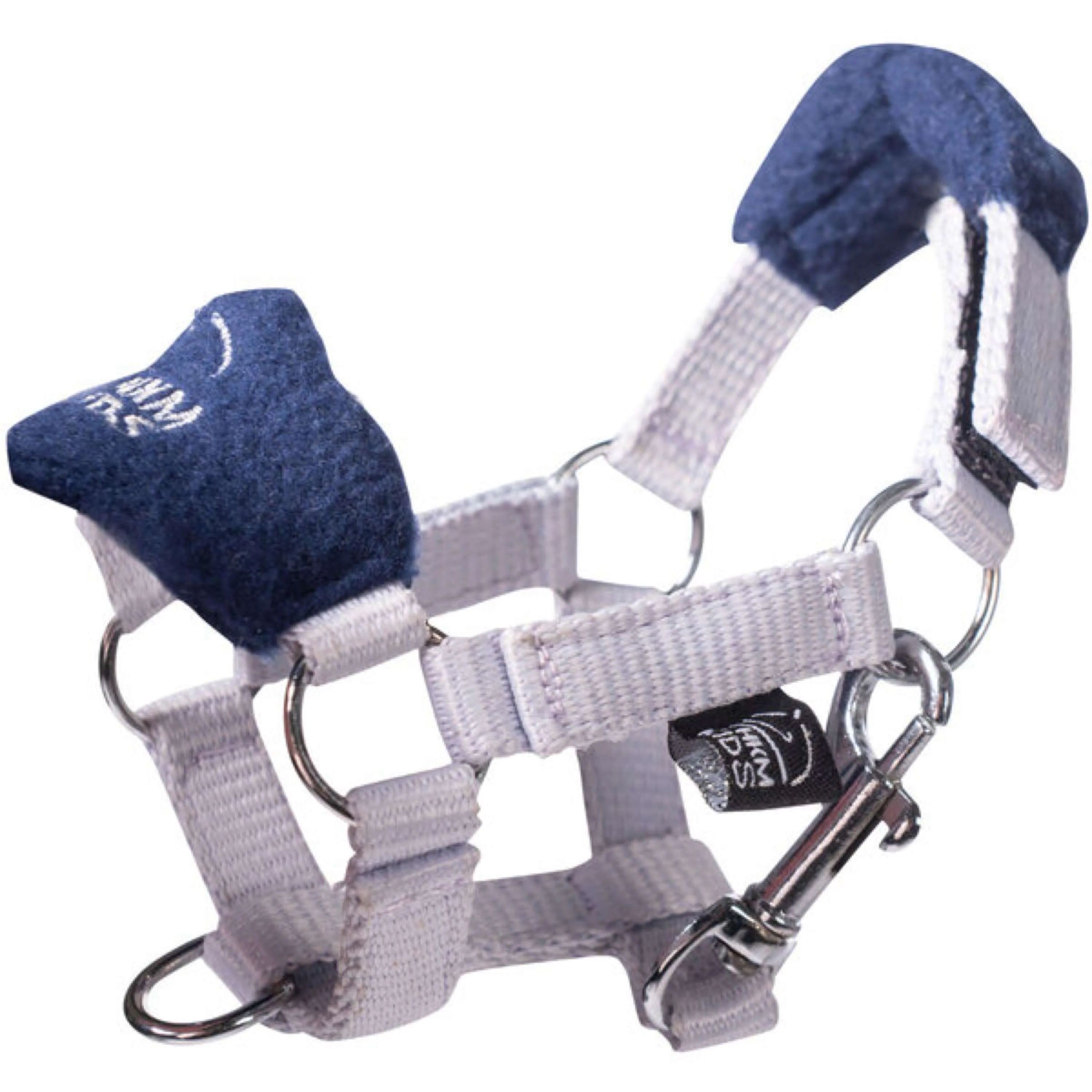 HKM Set Cavezza Cuddle Horse Grigio/Blu - Image 2
