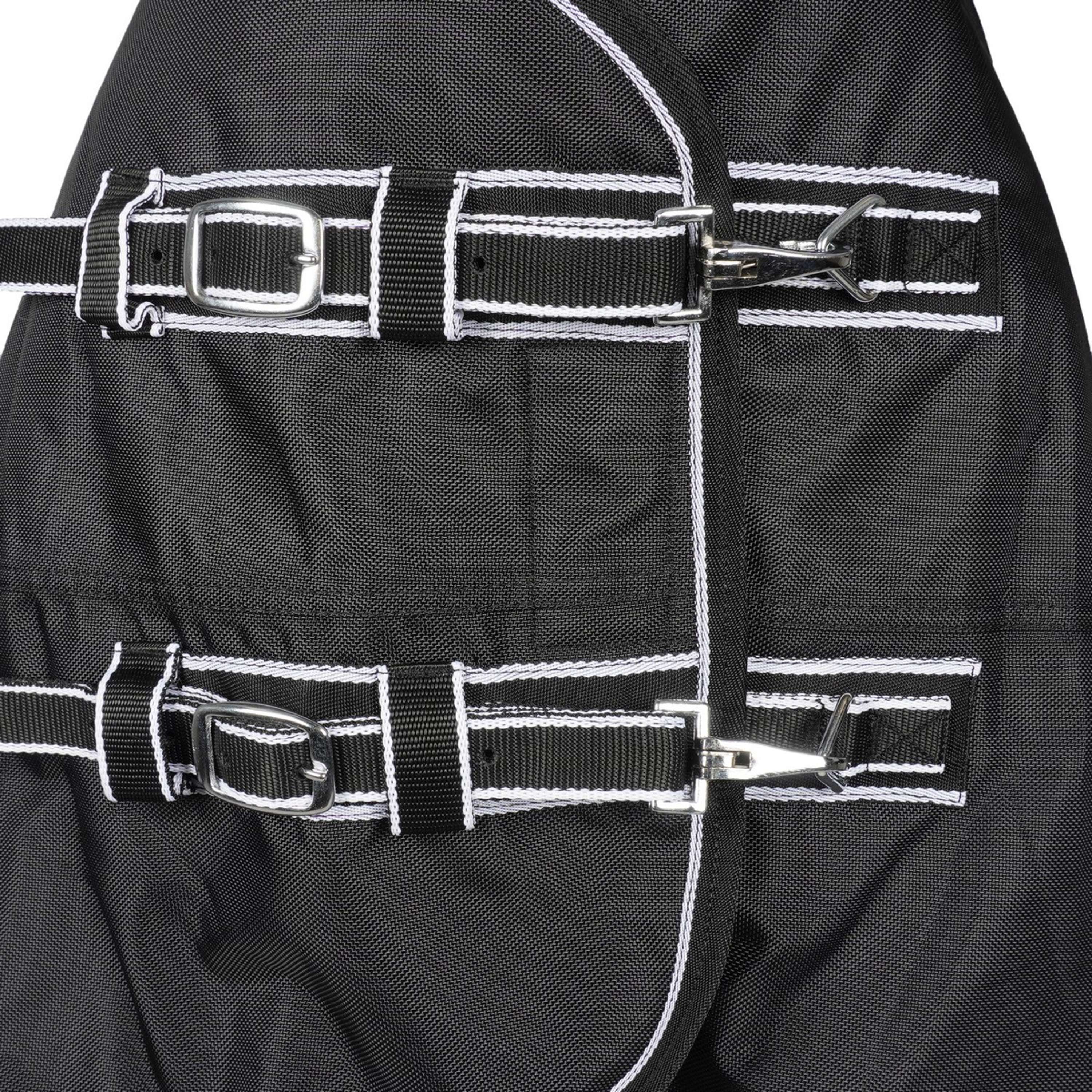 HKM Tappeto da Esterno Premium 1680D Nero - Image 2