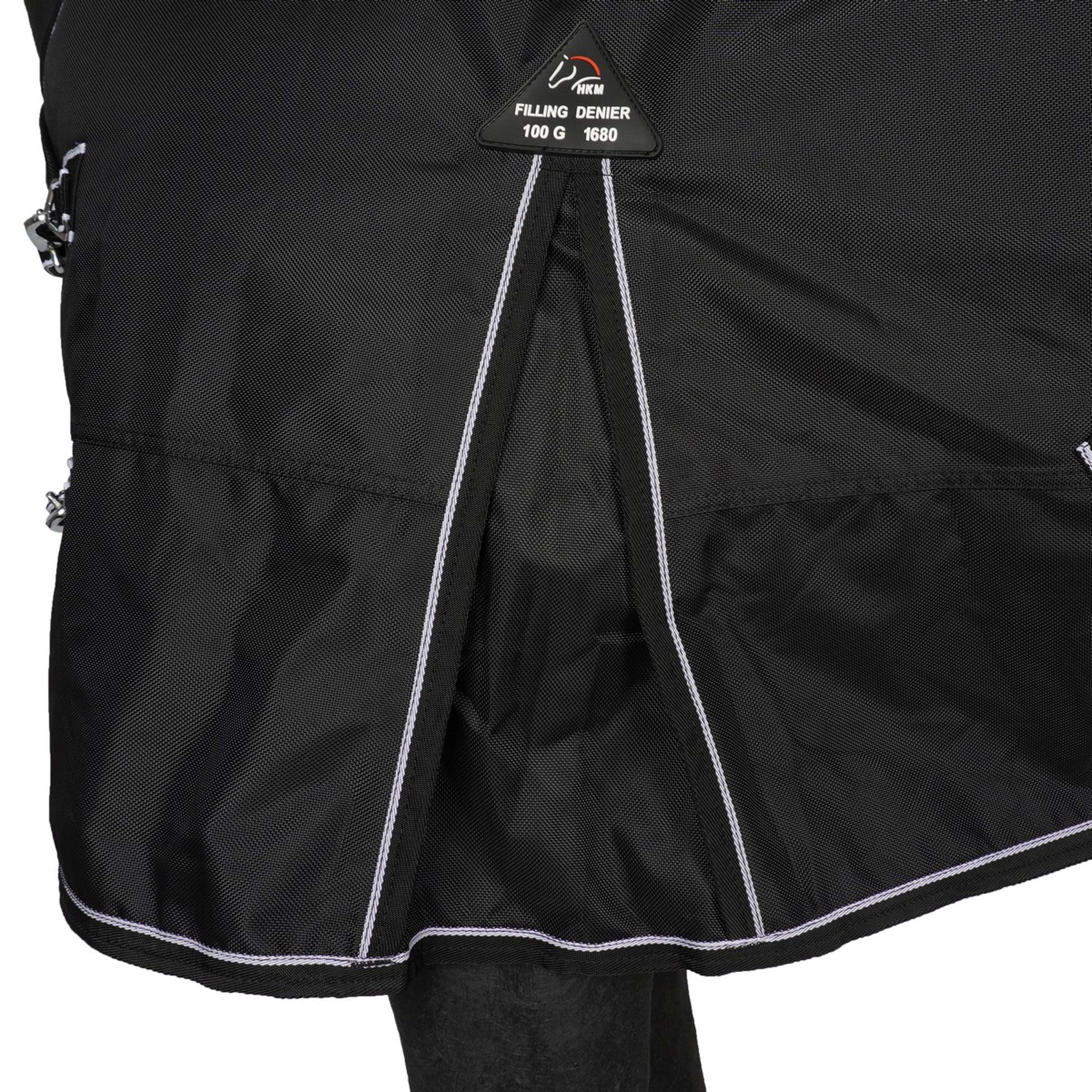 HKM Tappeto da Esterno Premium 1680D Nero - Image 5