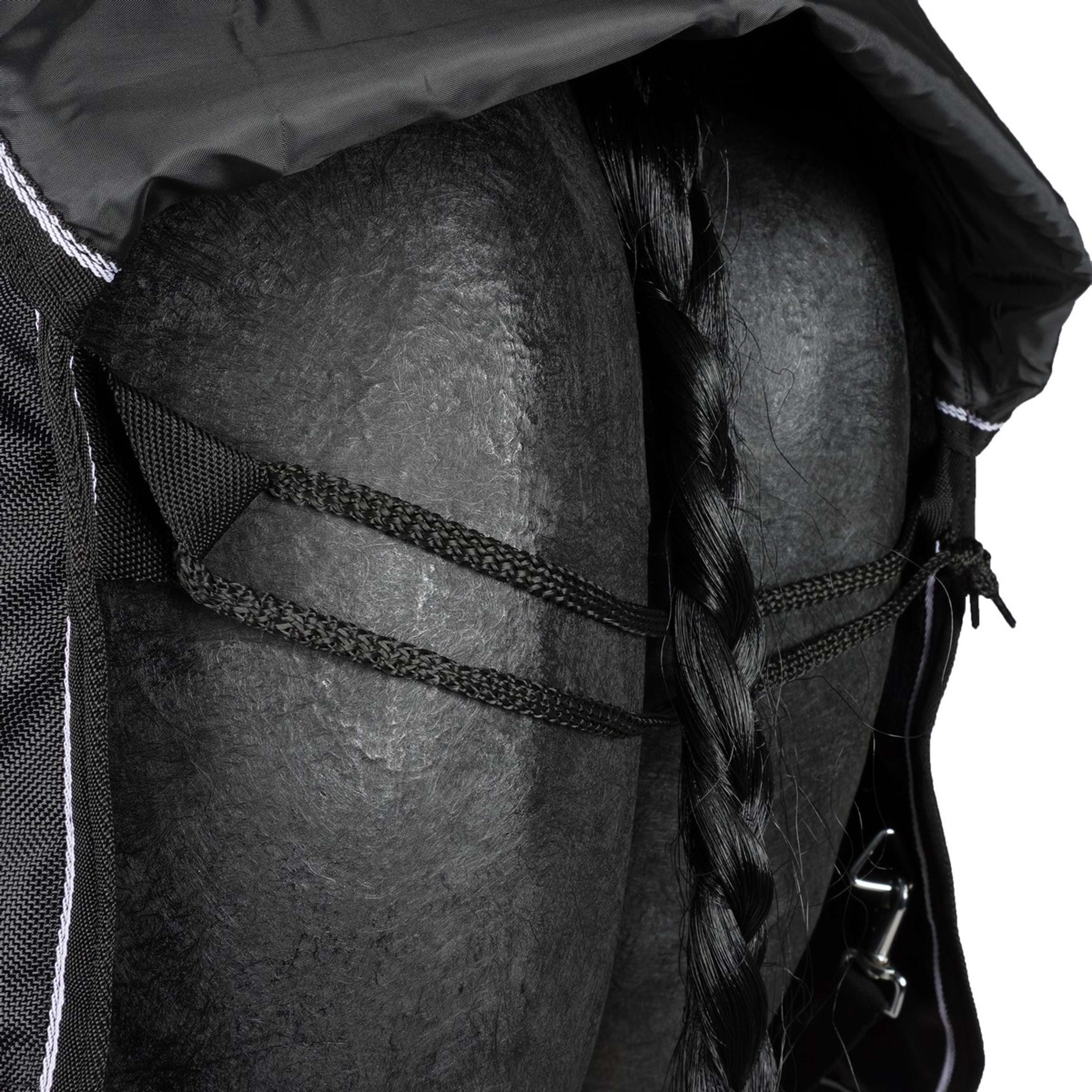 HKM Tappeto da Esterno Premium 1680D Nero - Image 7