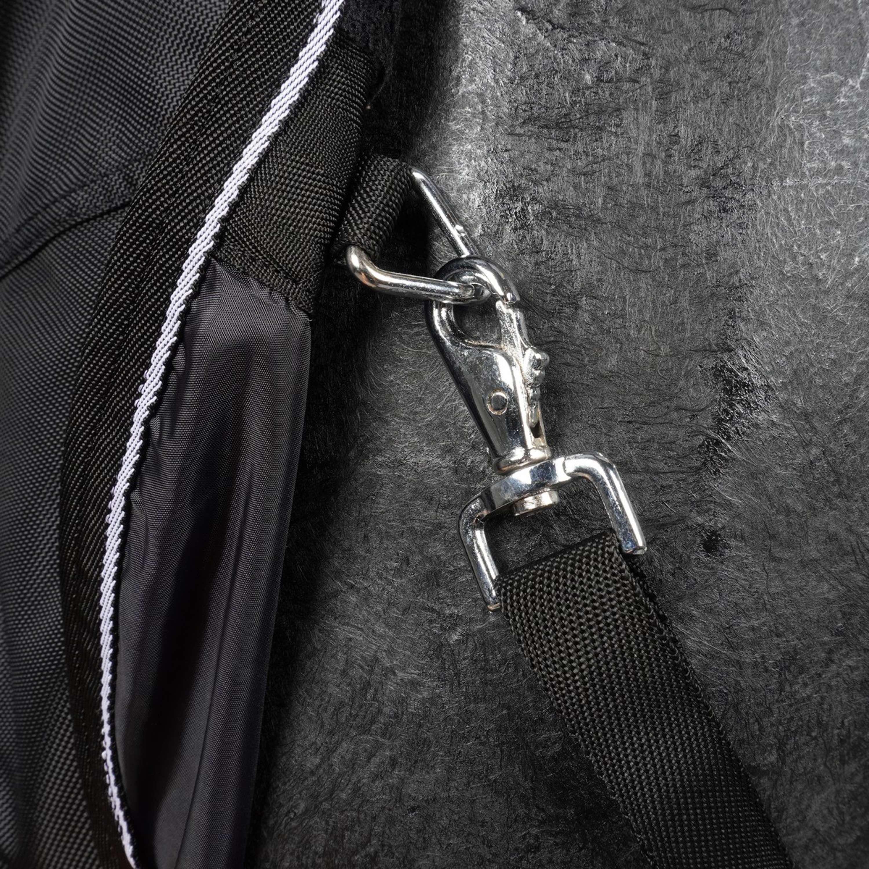 HKM Tappeto da Esterno Premium 1680D Nero - Image 8