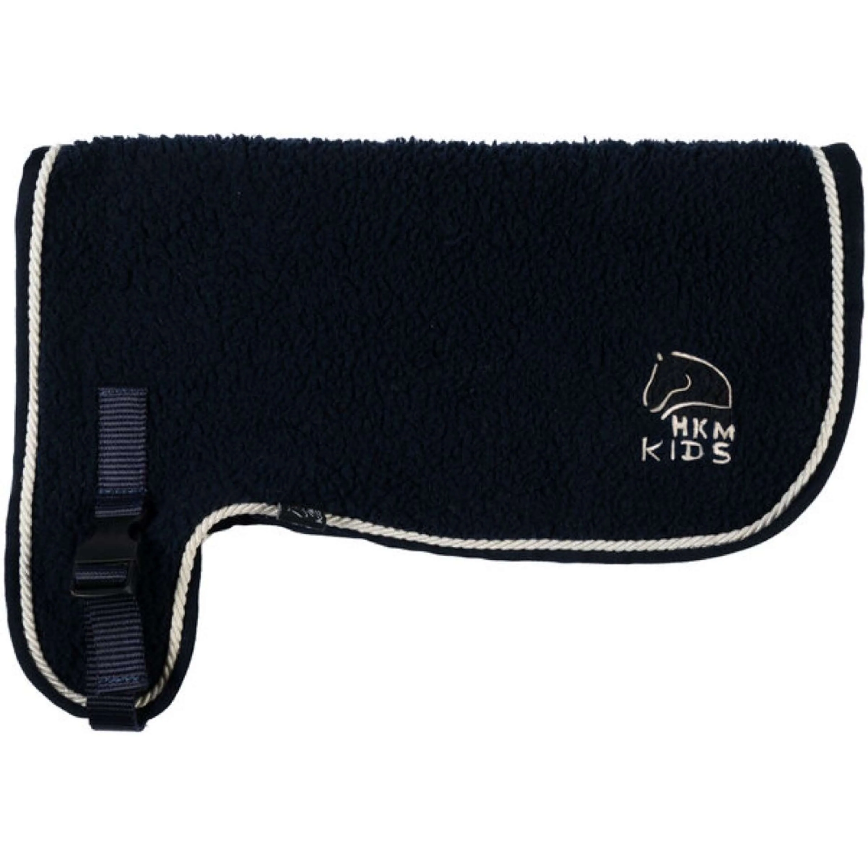 HKM Hobby Horsing Coperta Teddy Blu scuro