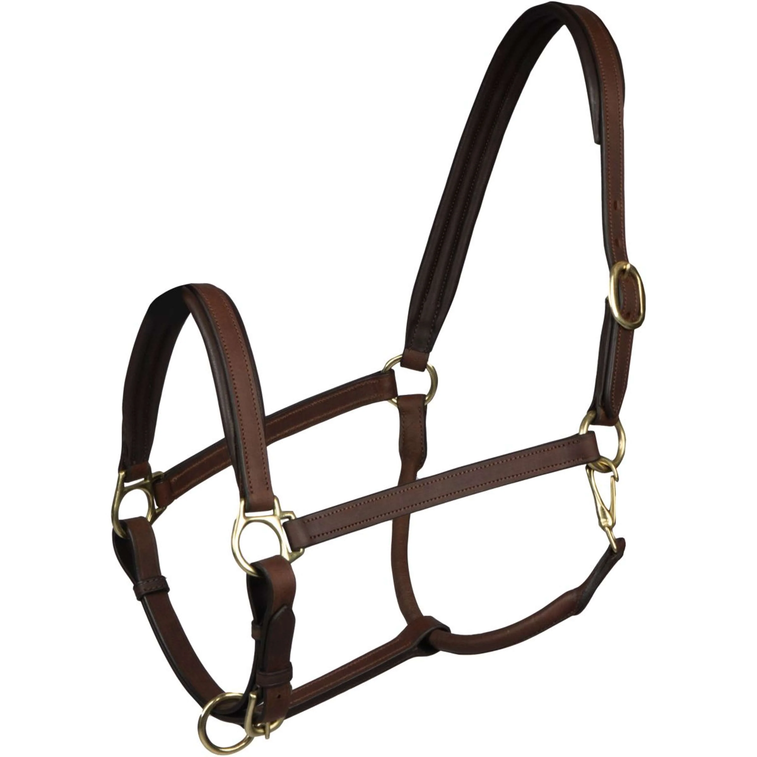 HORKA Cavezza Stockholm Leather Marrone/Oro