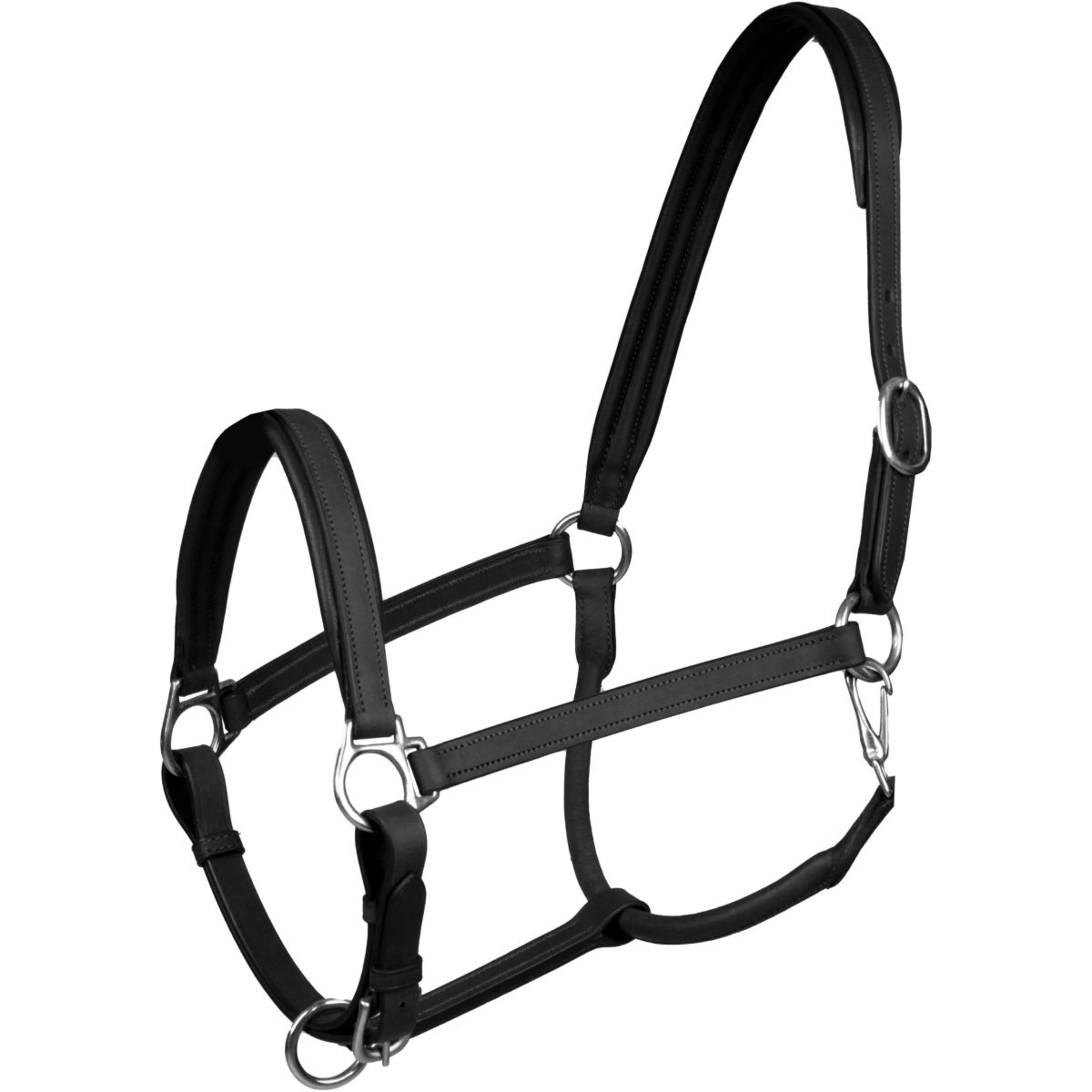 HORKA Cavezza Stockholm Leather Nero/Argento