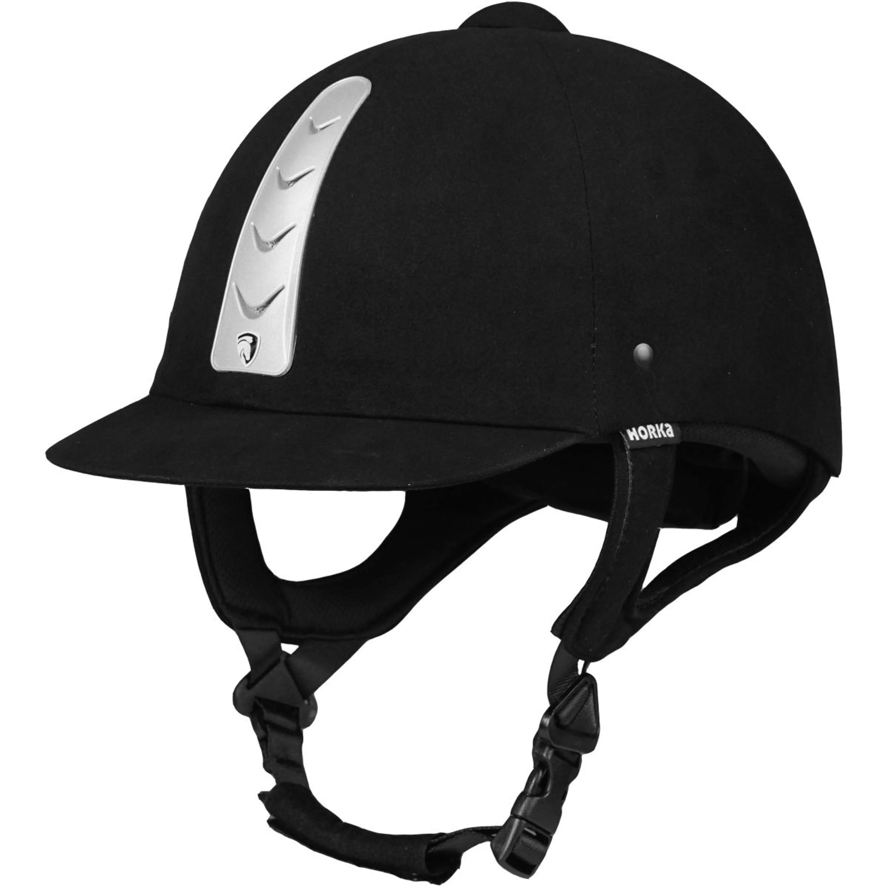 HORKA Casco da equitazione Hawk Nero - Image 3