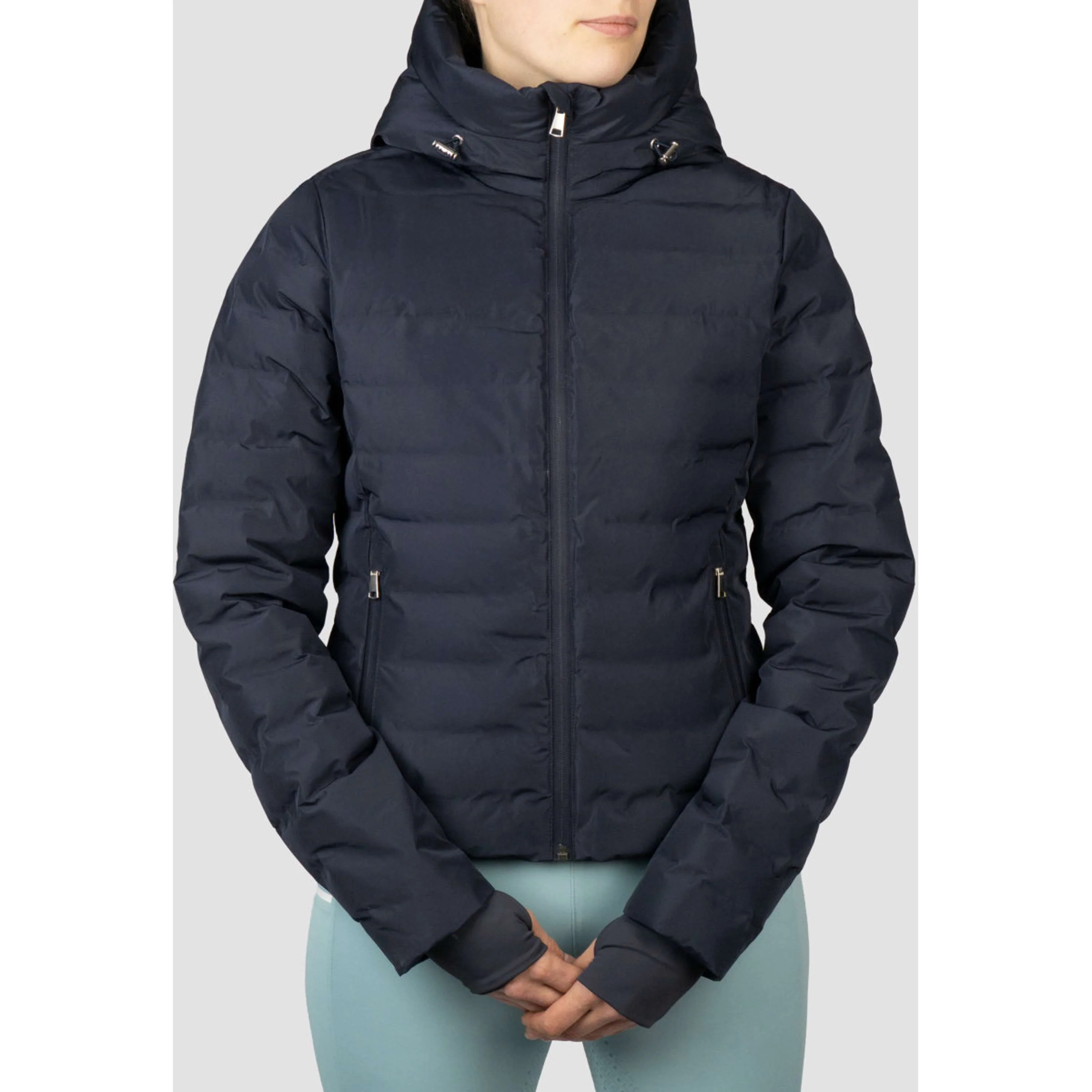 EQPRO Giacca Violet Trapuntato Navy Blue - Image 4