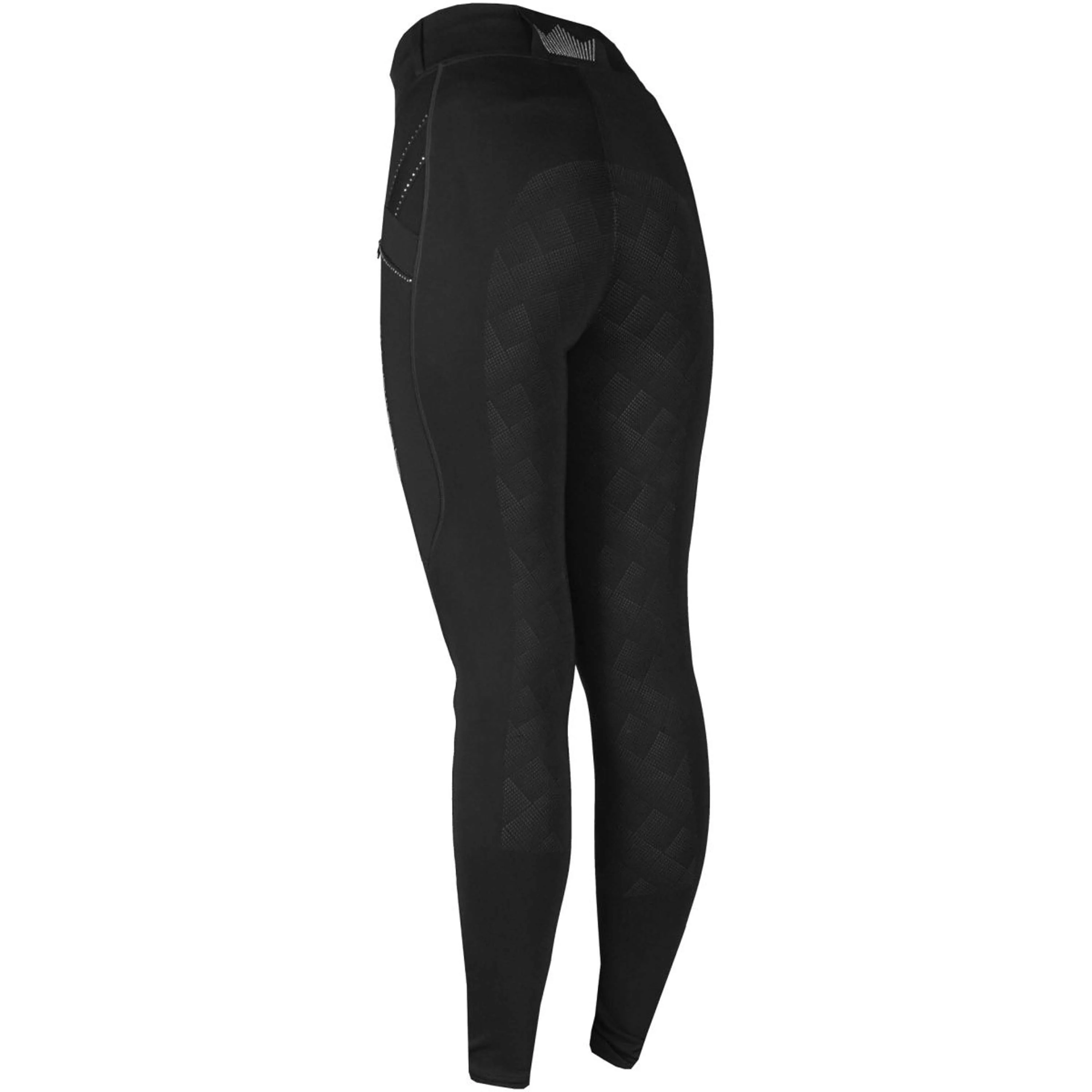 HORKA Leggings da Equitazione Momentum Nero - Image 3