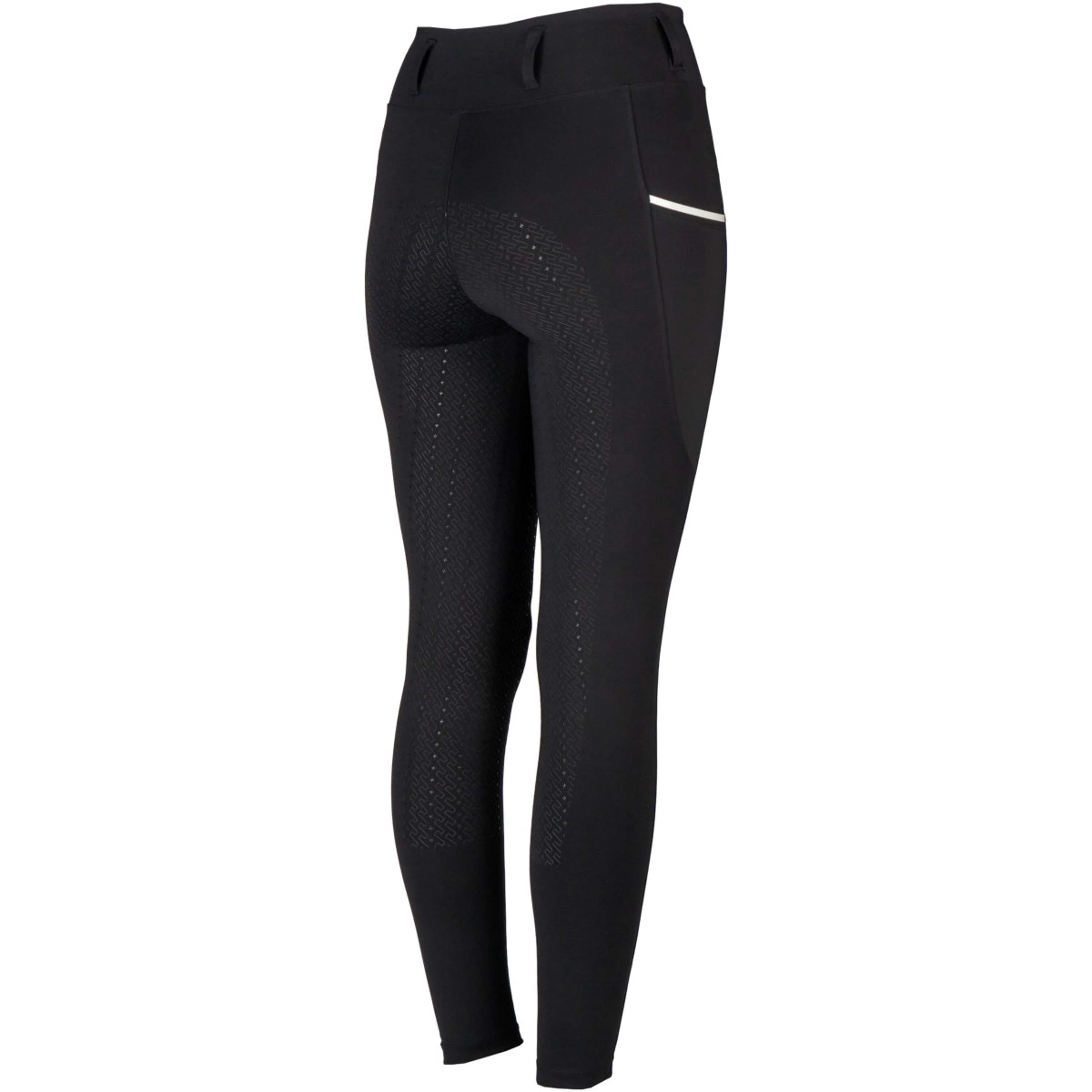 EQPRO Leggings da Equitazione Sofia Full Grip Nero - Image 2