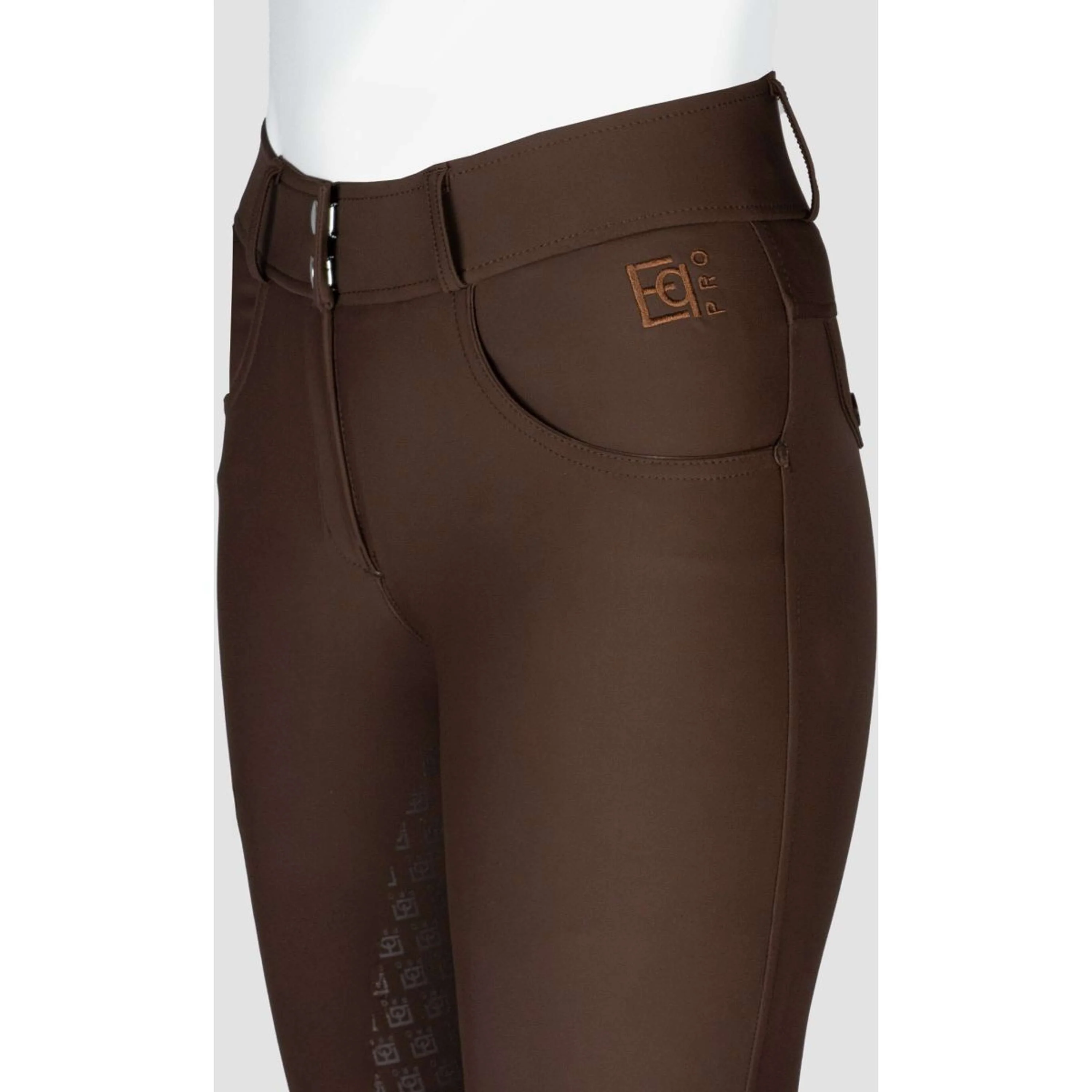 HORKA Pantaloni da Equitazione Dahlia Marrone - Image 3