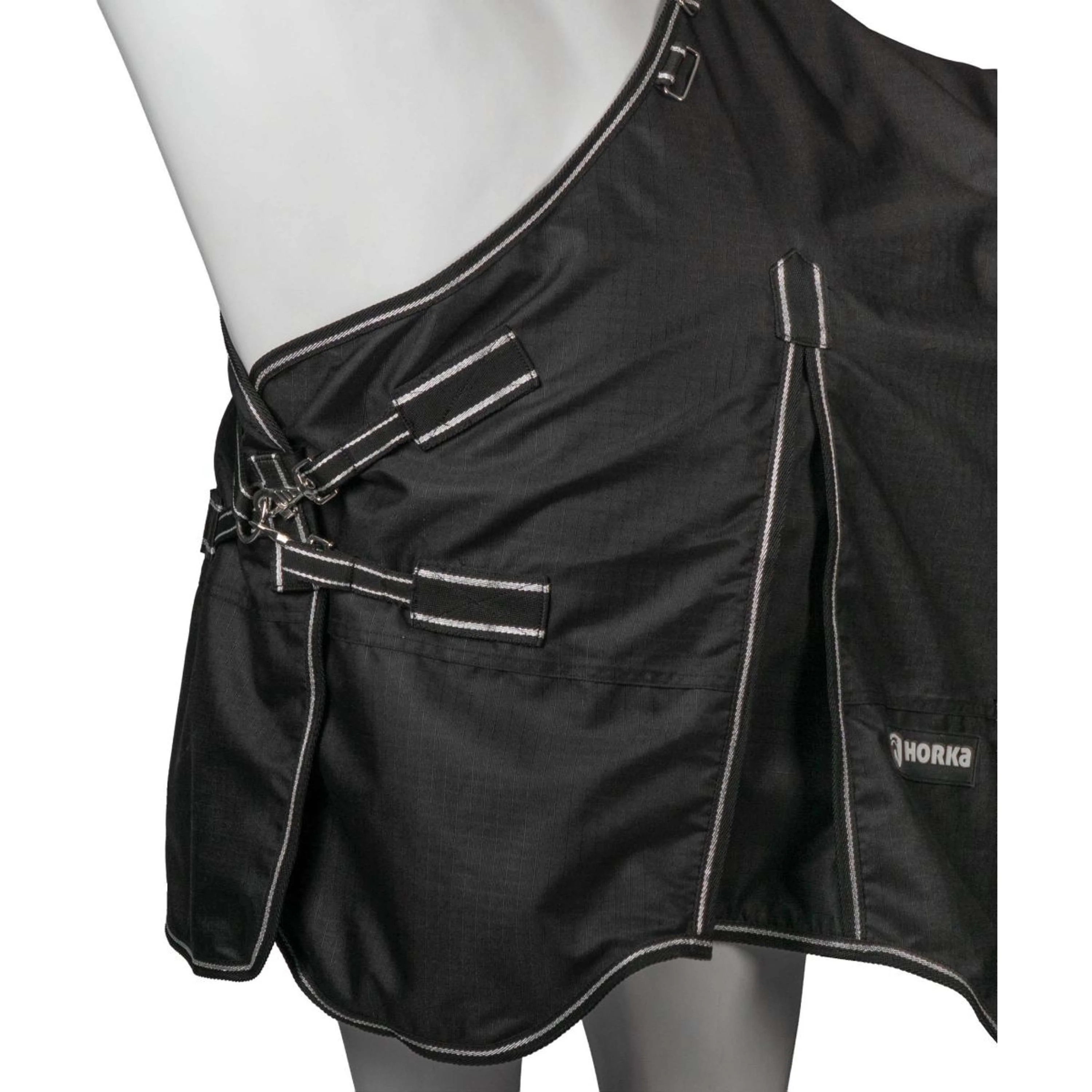 HORKA Tappeto da Esterno Turi 50g Nero/Argento - Image 3