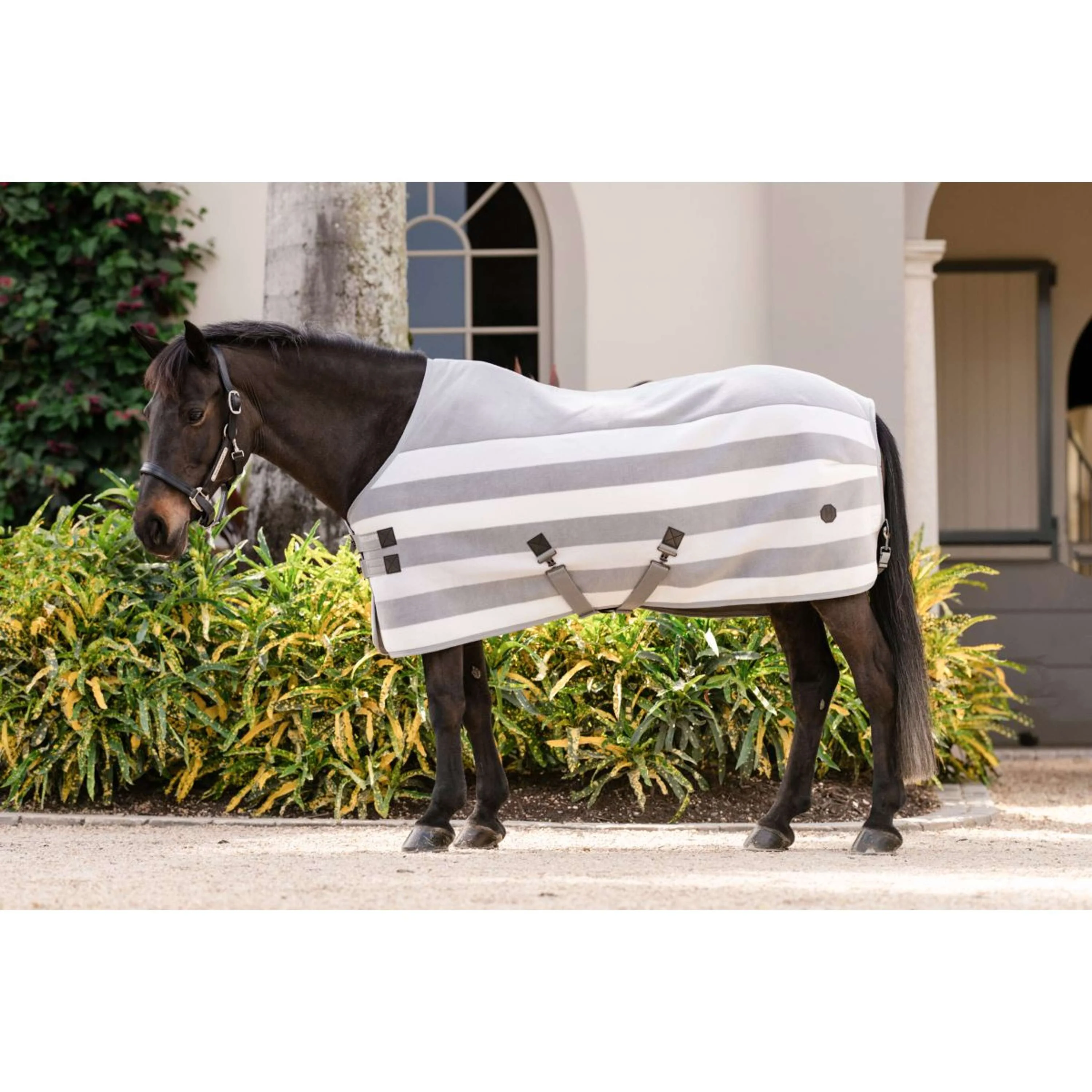 Horseware Fleece Cooler Newmarket Pony Witney Charcoal - Image 2