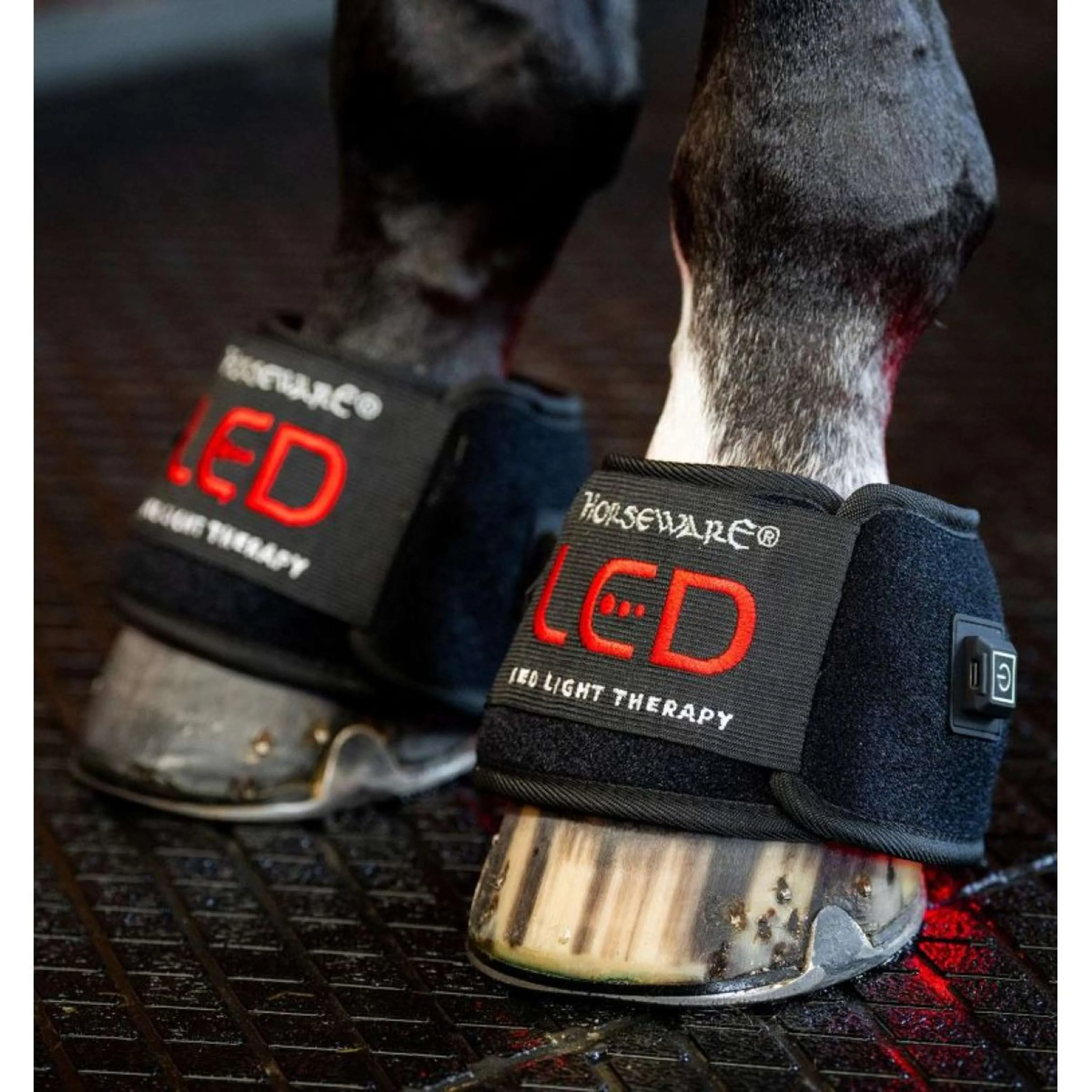 Horseware GUIDATO Red Light Therapy Mini Wrap Nero