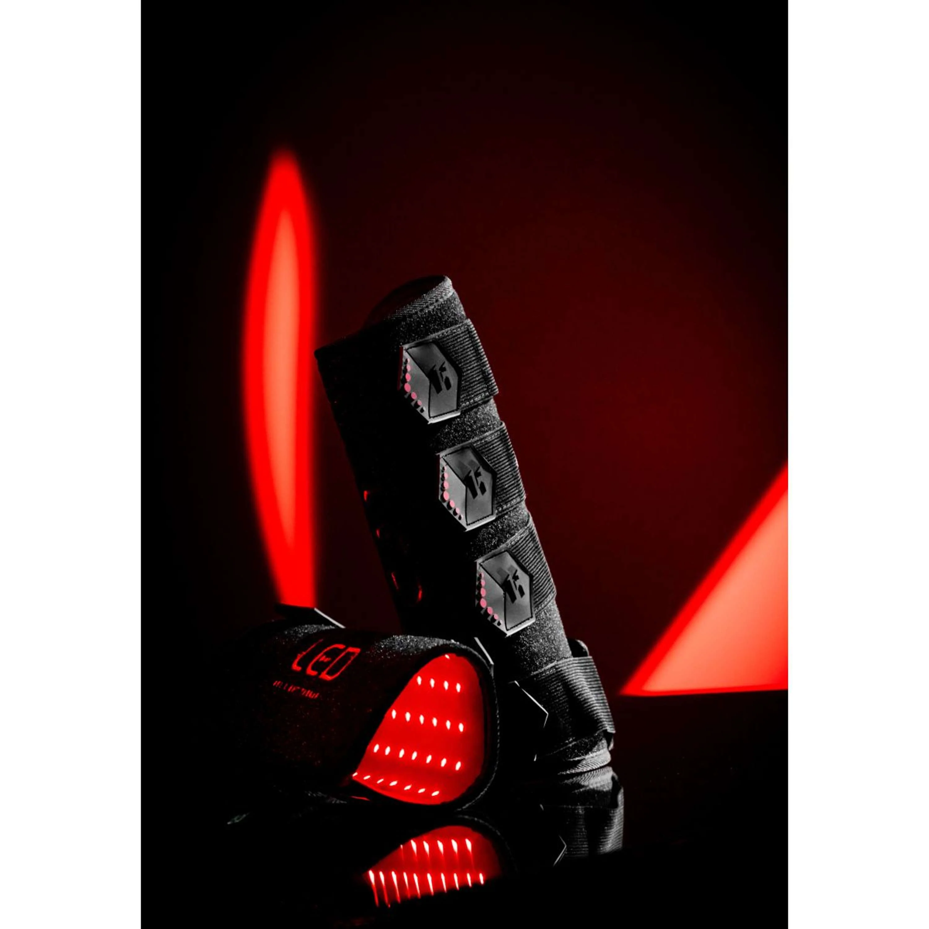 Horseware Leg Wraps LED Red Light Therapy Pair Nero - Image 15
