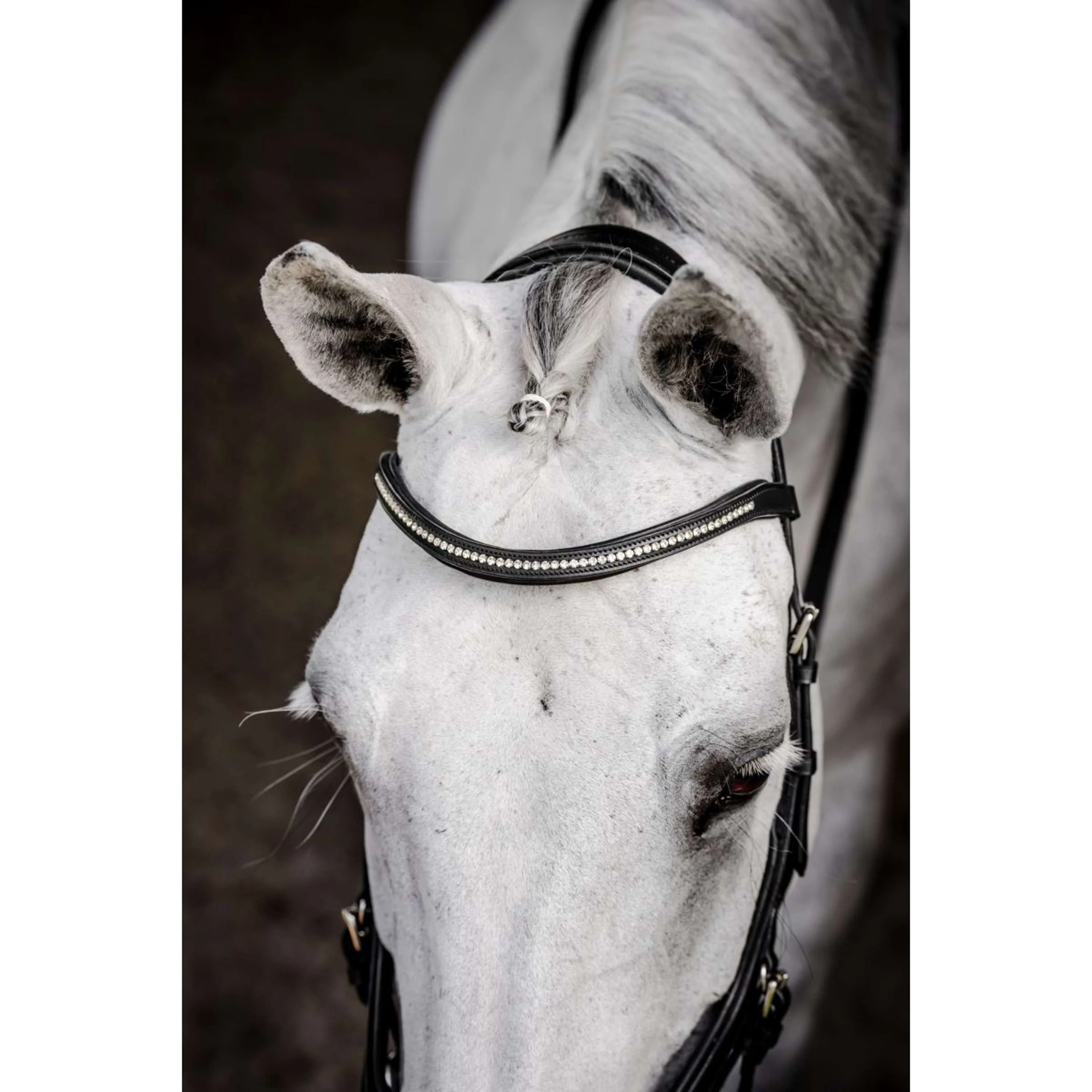 Horseware Micklem Diamante Competition Bridle Nero - Image 3