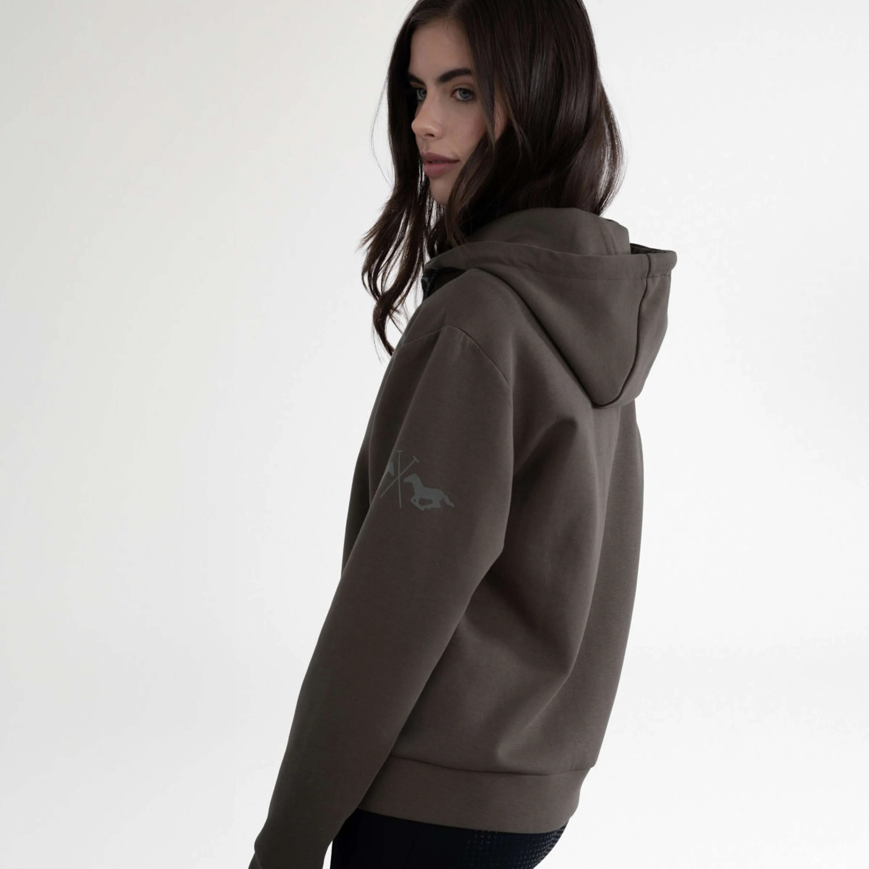 HV Polo Felpa con cappuccio e zip HVPJoan Pine - Image 4