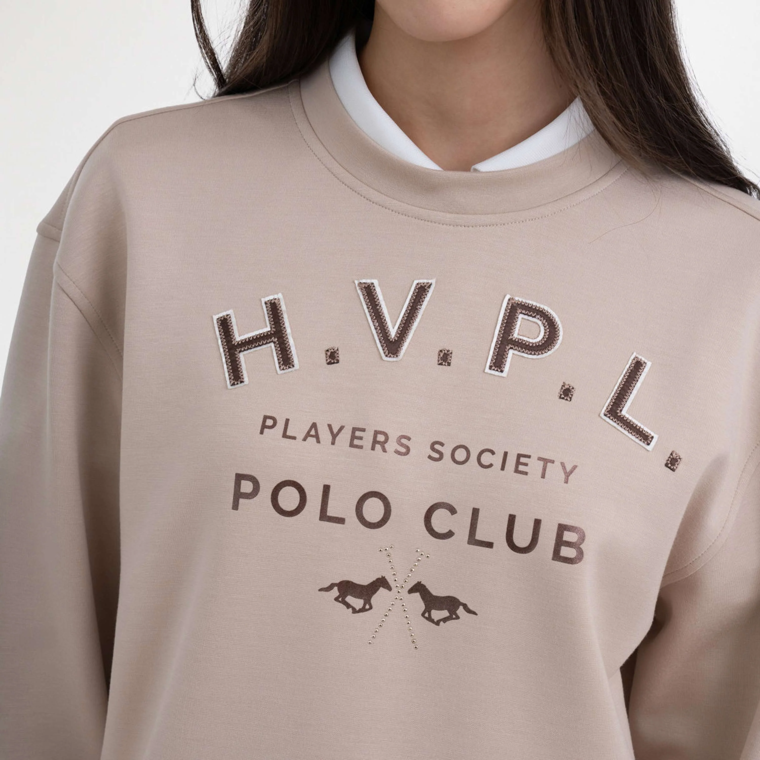 HV Polo Maglione HVPJanice Champagne - Image 3