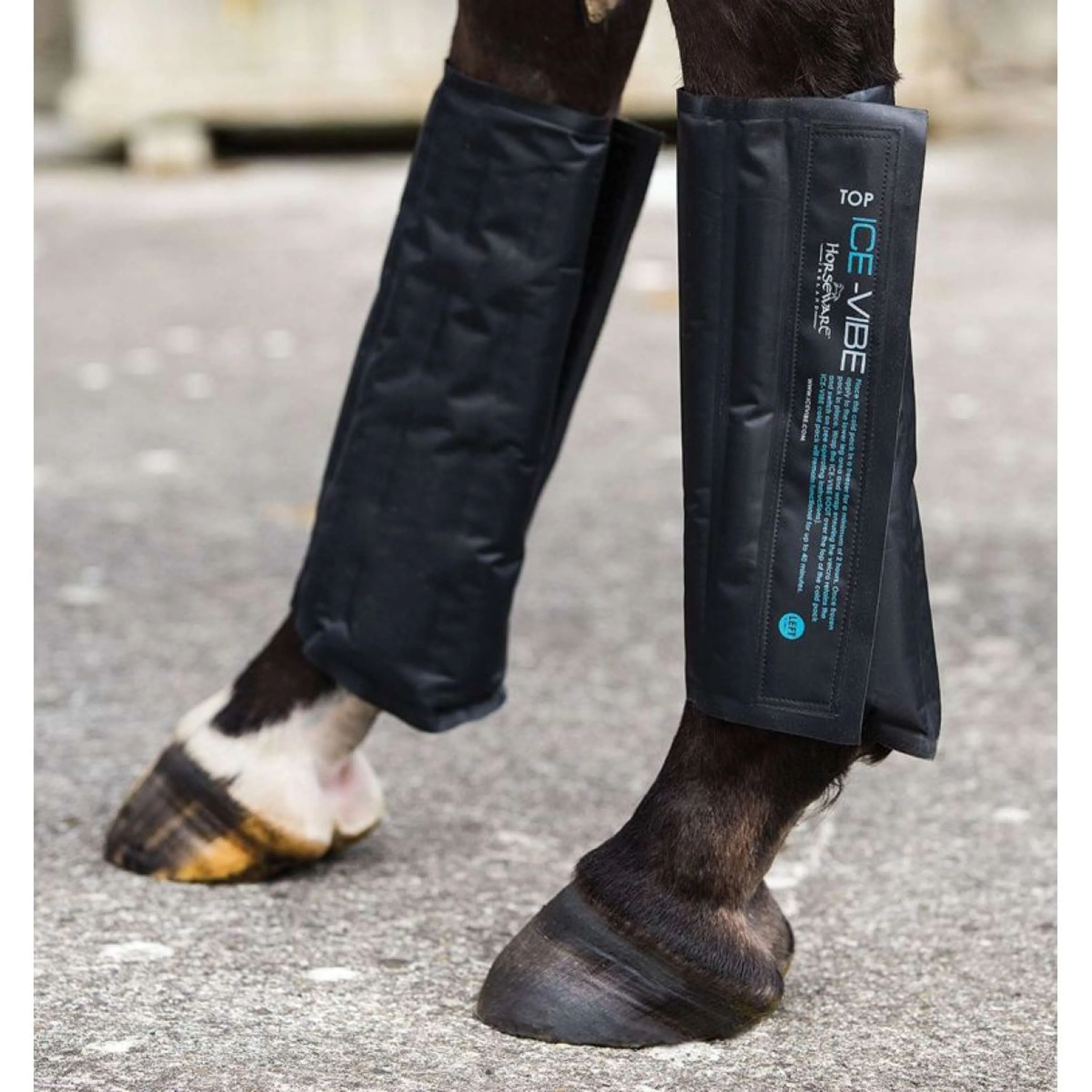Ice-Vibe Cold Packs II 2 Pezzi Nero - Image 2