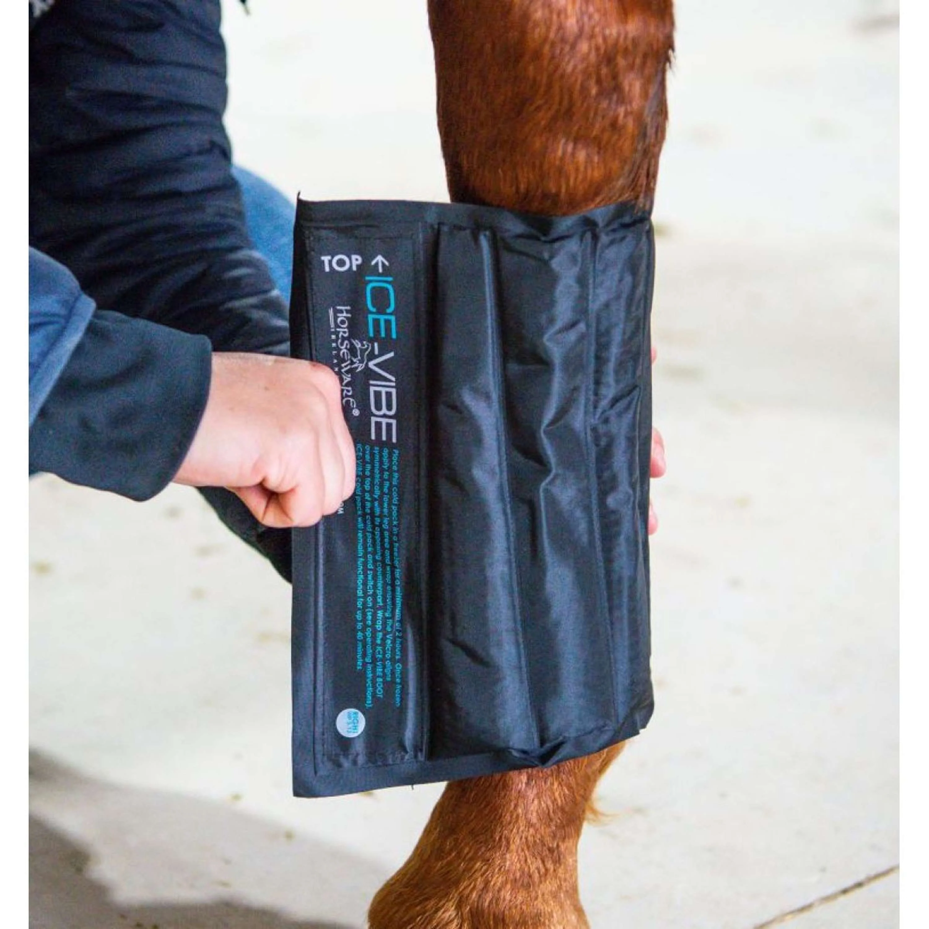Ice-Vibe Cold Packs II 2 Pezzi Nero - Image 3