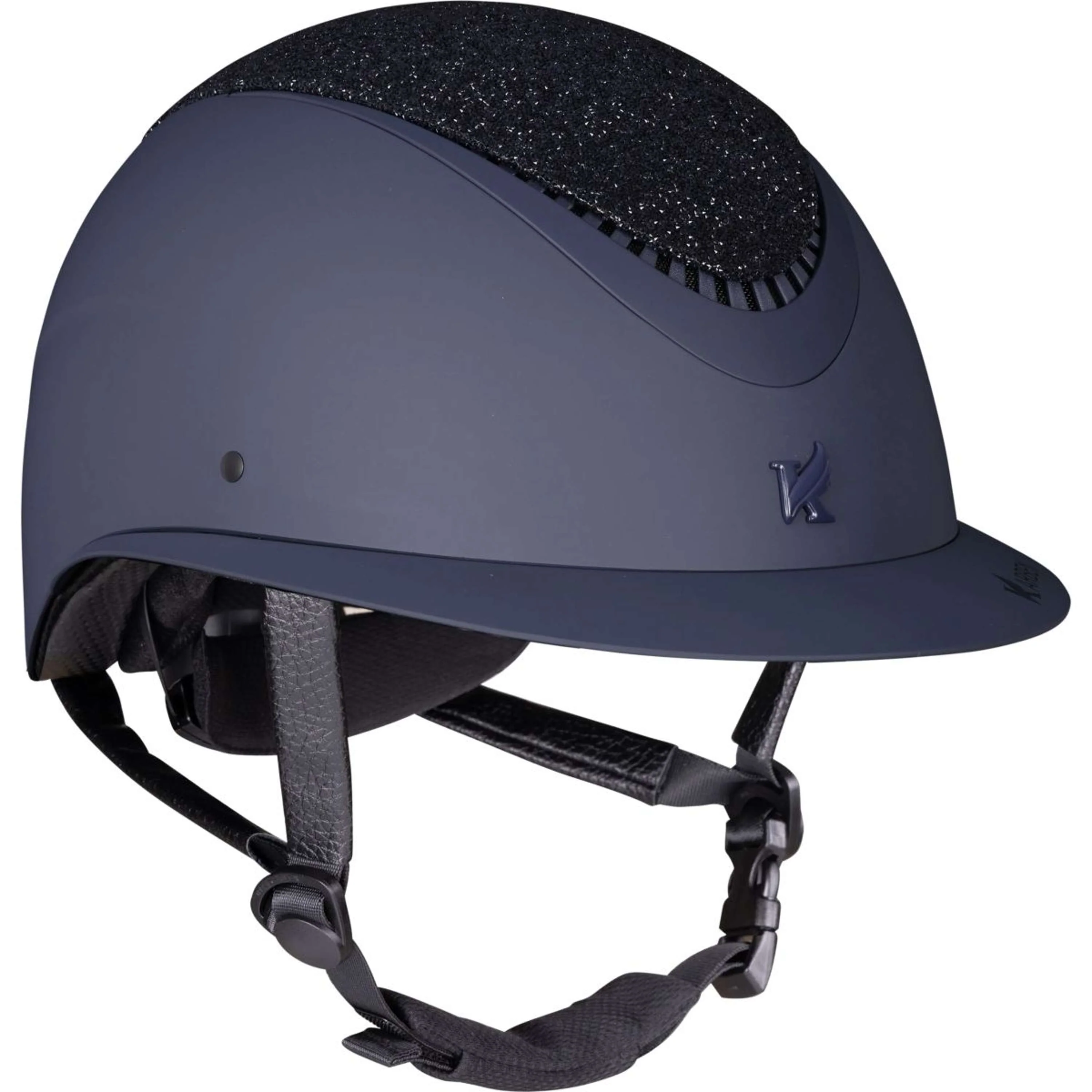 Karben by Shires Casco da equitazione Lia Ellipse Navy - Image 3