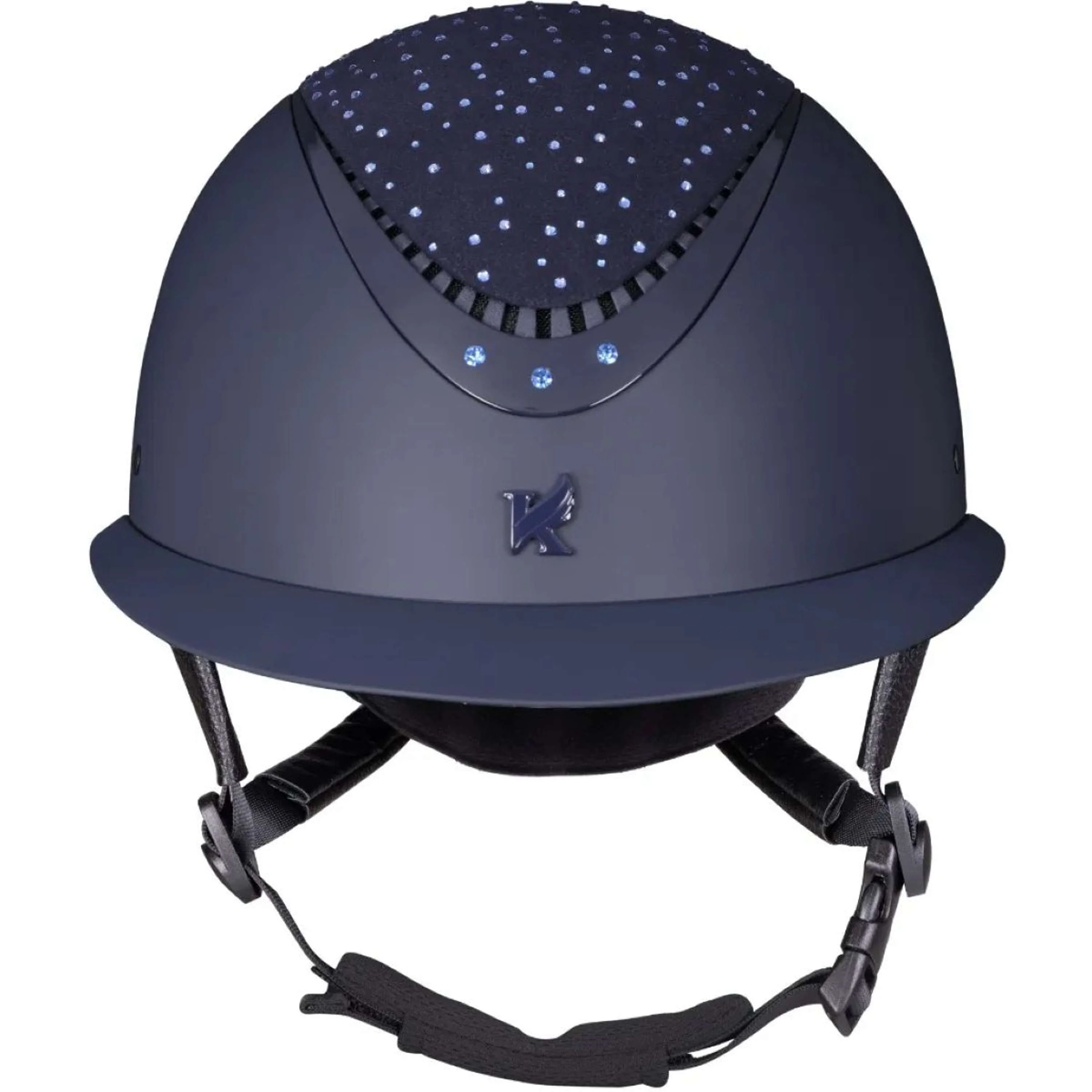 Karben by Shires Casco da equitazione Viola Ellipse Navy