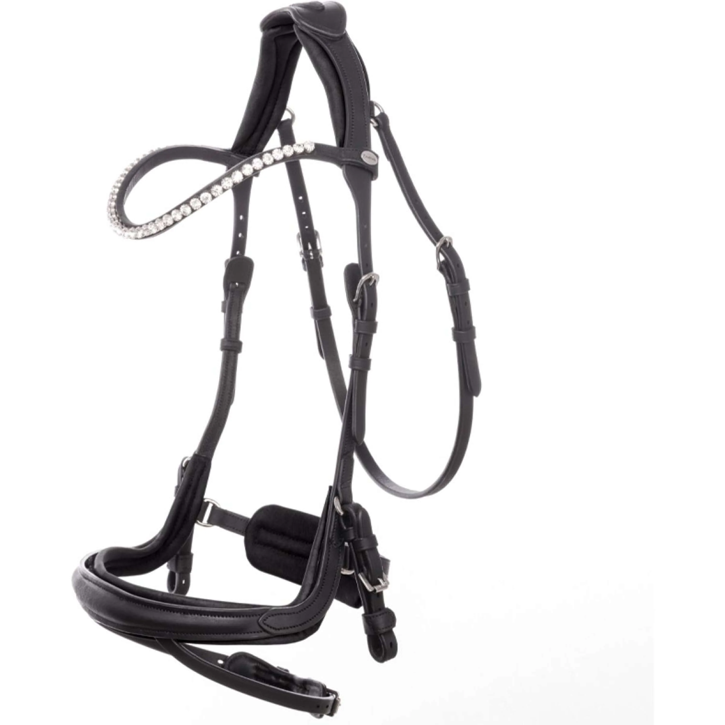 Kavalkade Briglia Caliano Nero/Argento