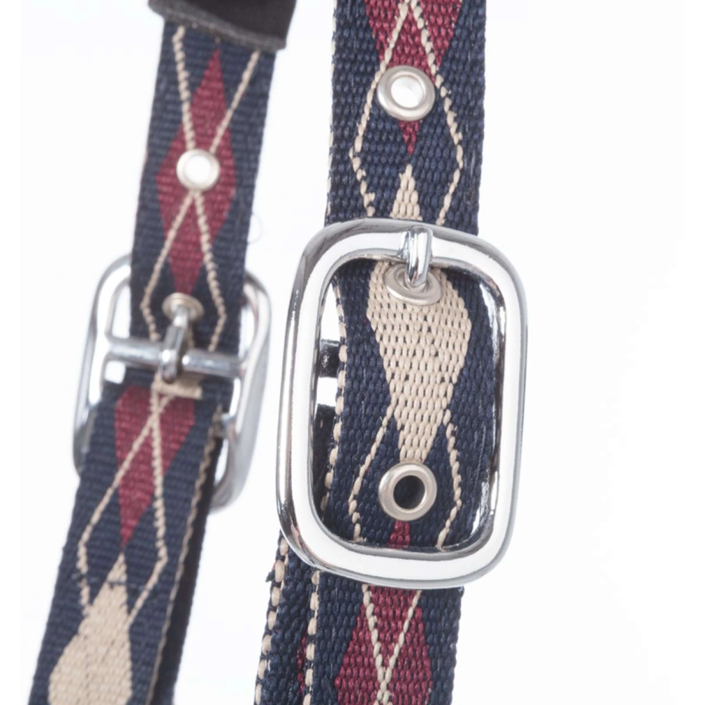 Kavalkade Cavezza Classic Raute Blu/Crema/Bordeaux - Image 3