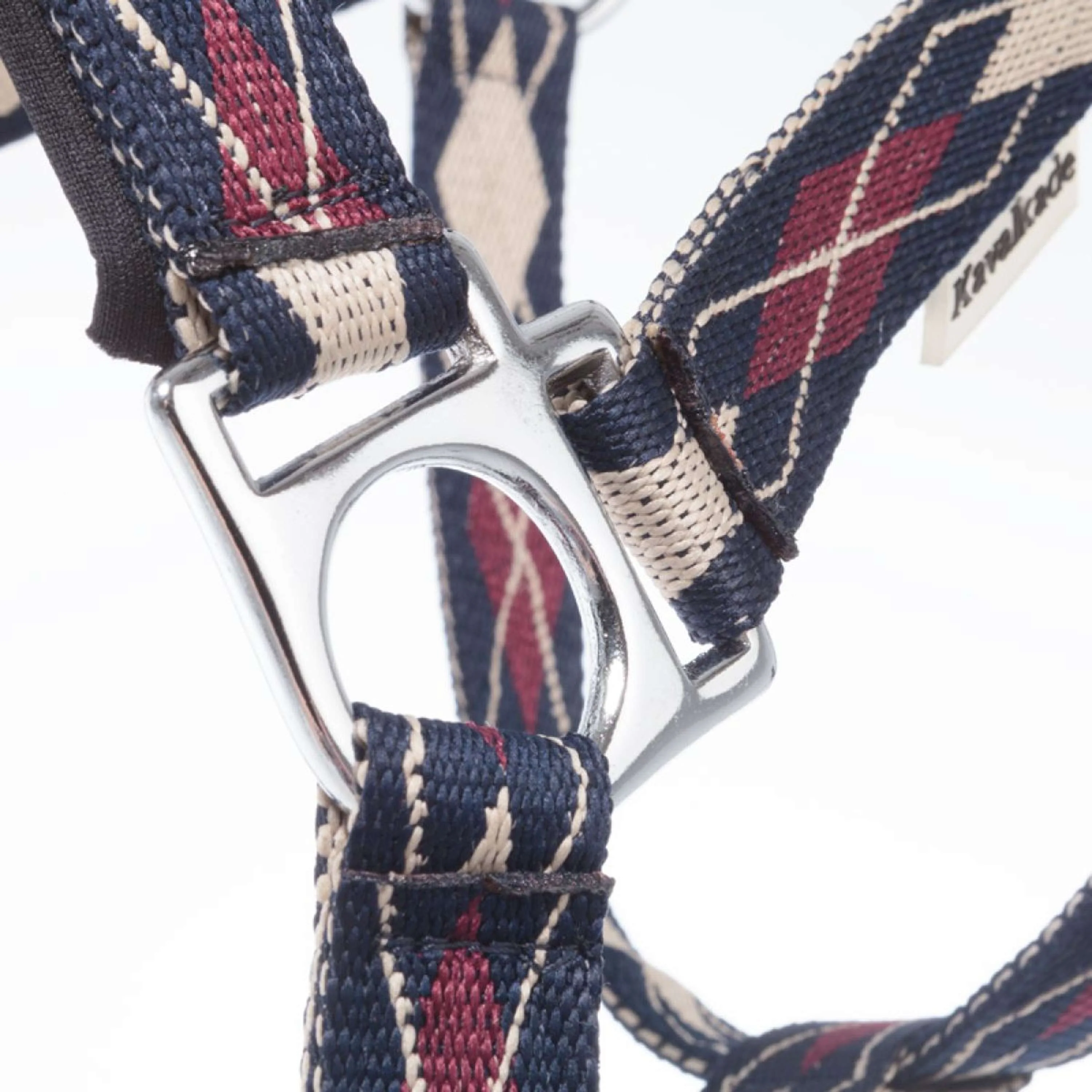 Kavalkade Cavezza Classic Raute Blu/Crema/Bordeaux - Image 4
