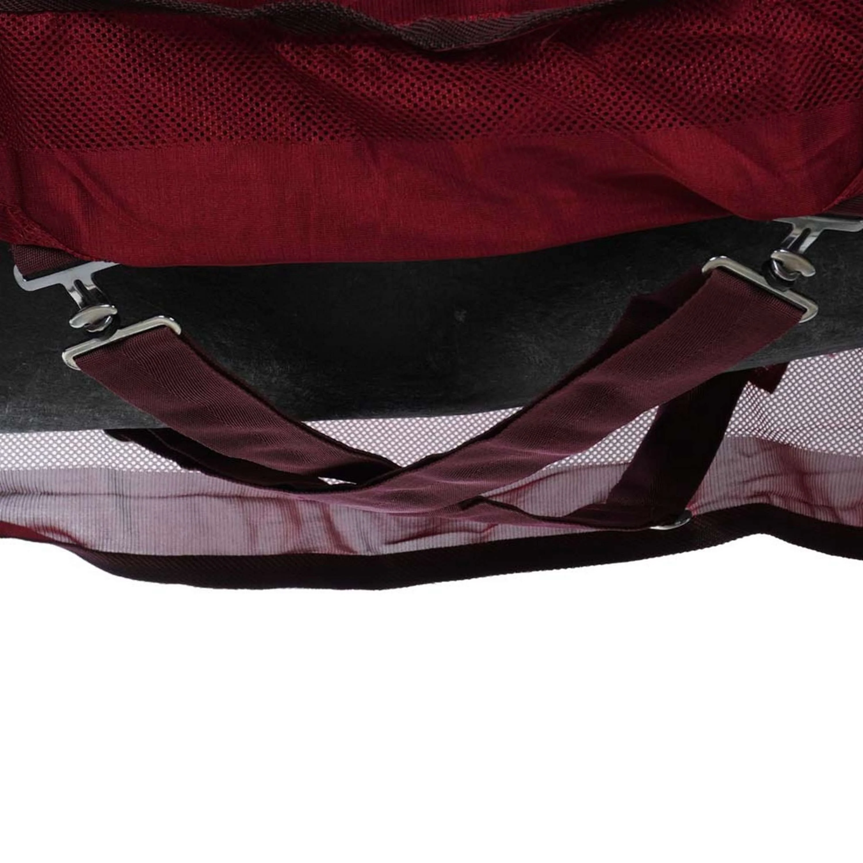 Kavalkade Coperta Antimosche Stripe Bordeaux - Image 5