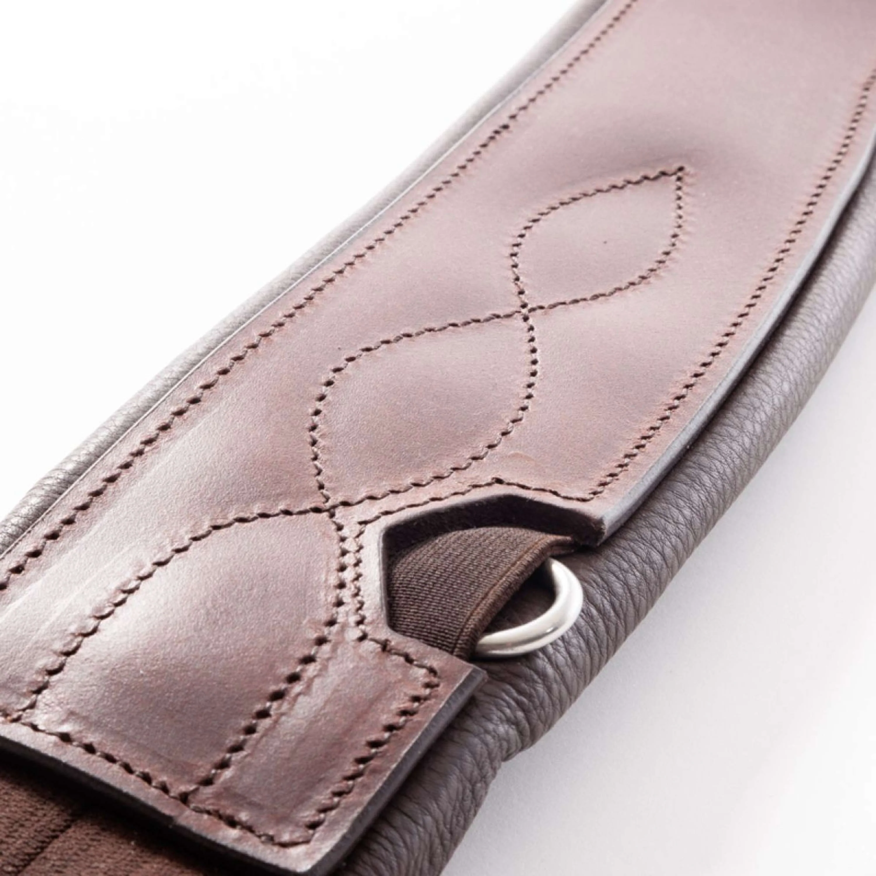 Kavalkade Sottopancia Atlas Oiled Leather con Elastico Marrone - Image 3