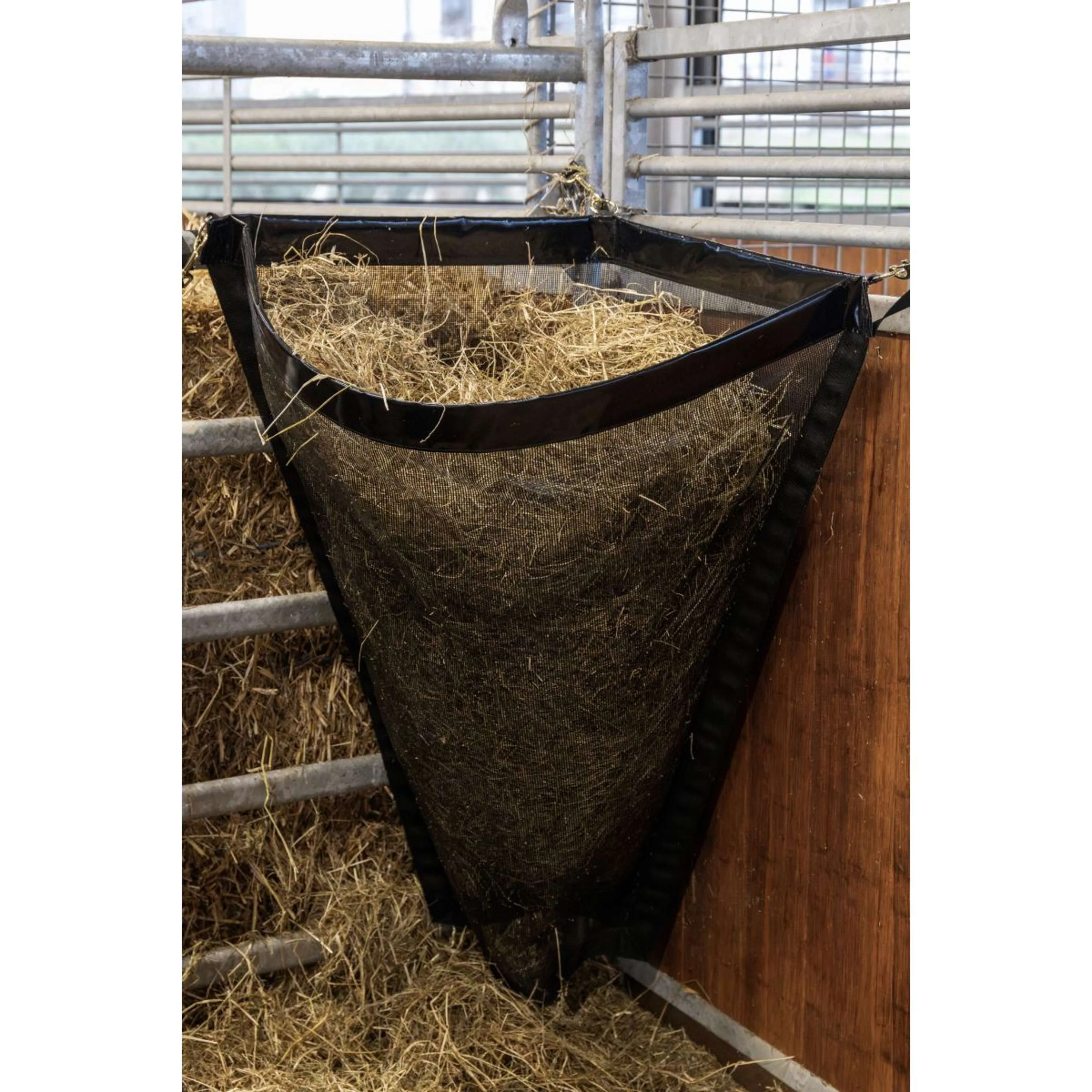 Kentucky Borsa per Fieno Corner Nero