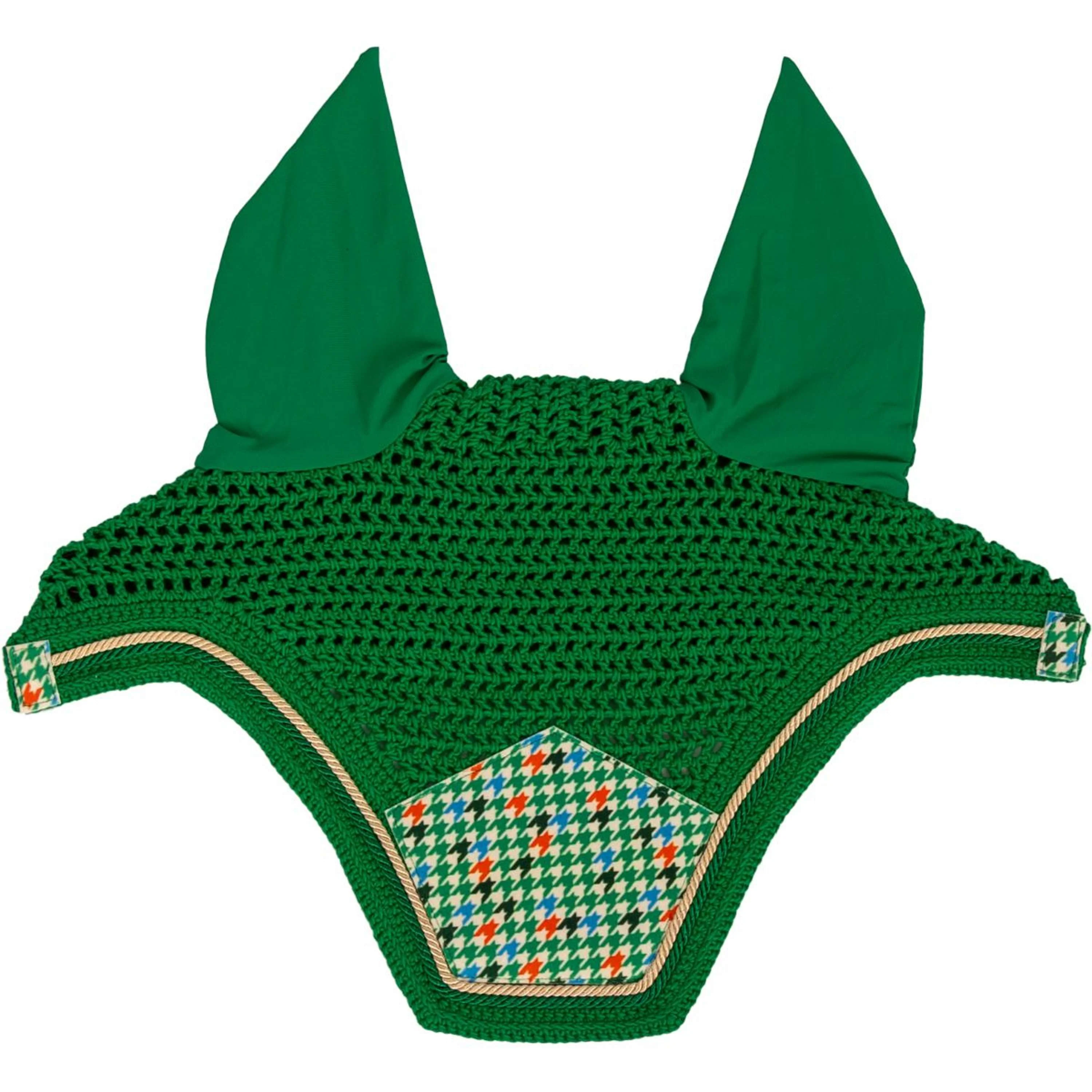 Kentucky Cuffietta Wellington Velvet Pied De Poule Verde chiaro