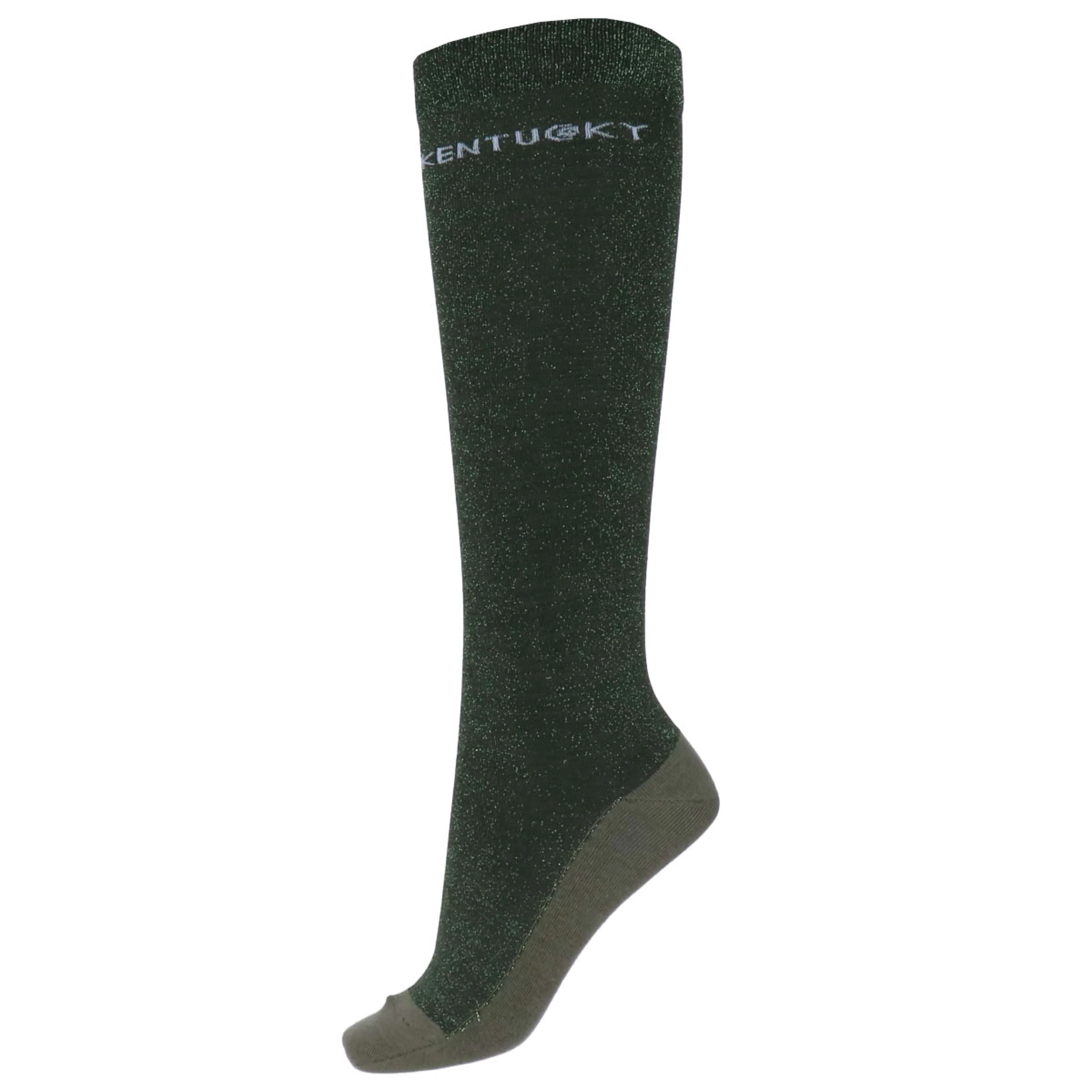Kentucky Horsewear Calzini Glitter Pine Green - Image 2