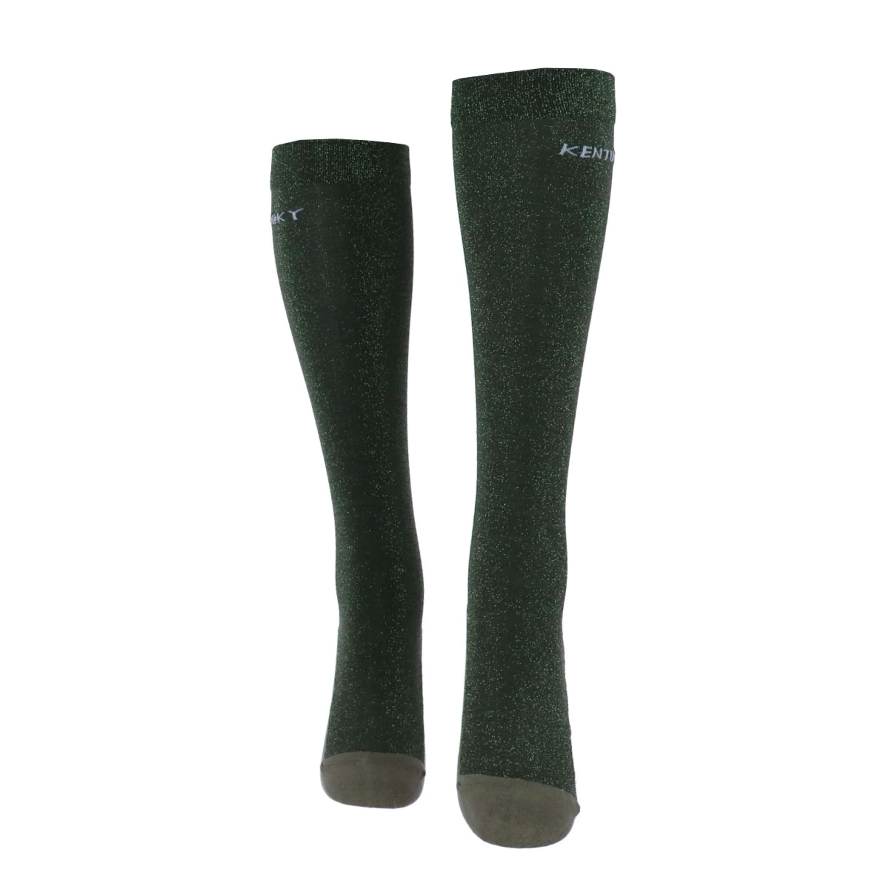 Kentucky Horsewear Calzini Glitter Pine Green - Image 4