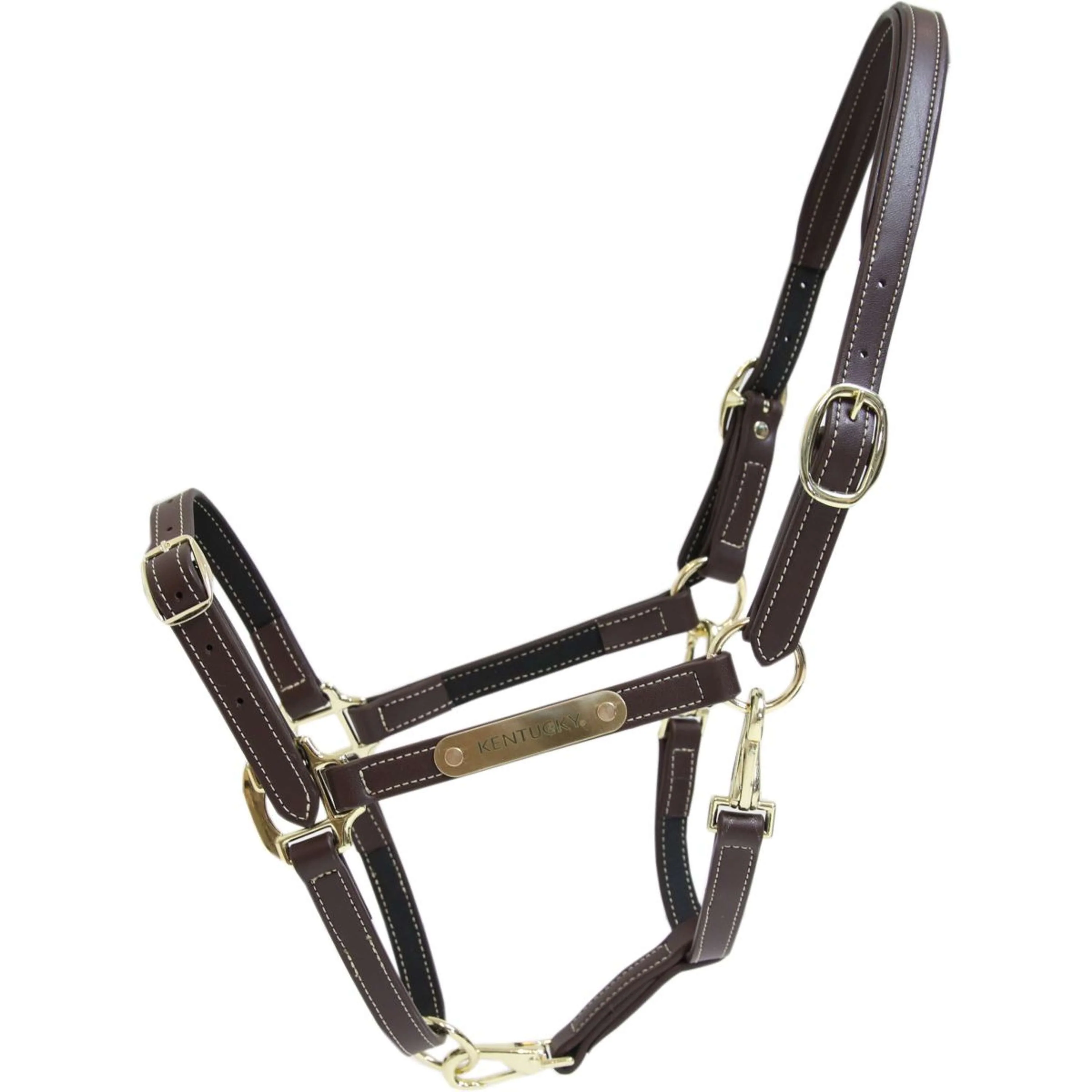 Kentucky Horsewear Cavezza in Cuoio Pelle Flessibile Marrone