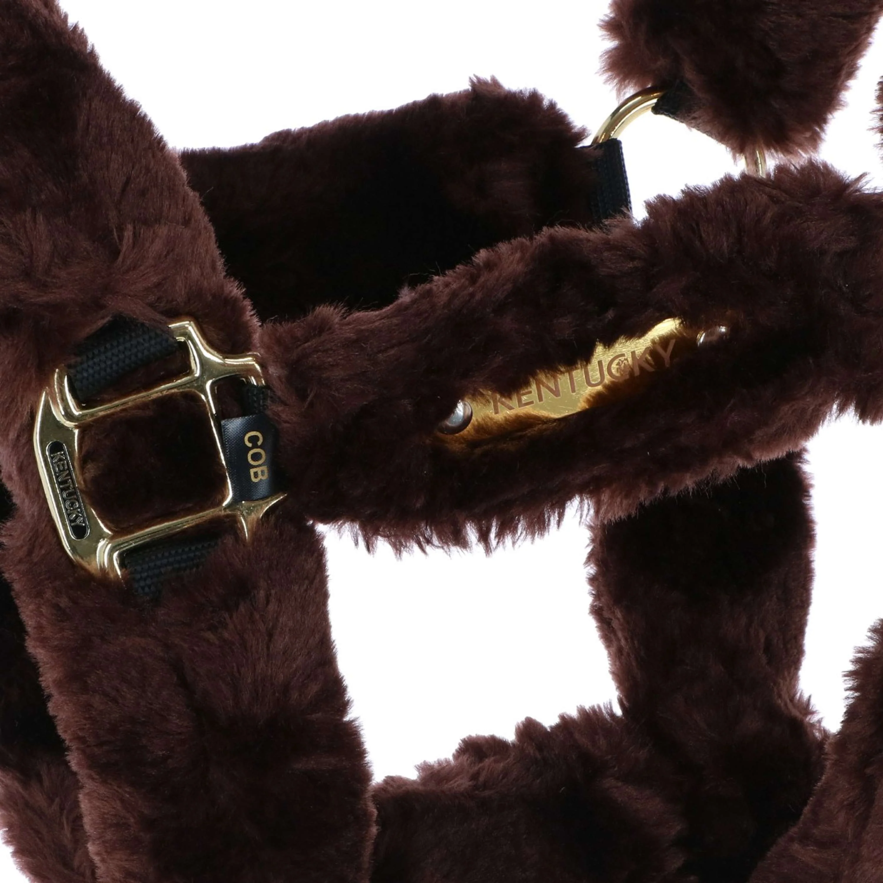 Kentucky Horsewear Cavezza Sheepskin Marrone - Image 2